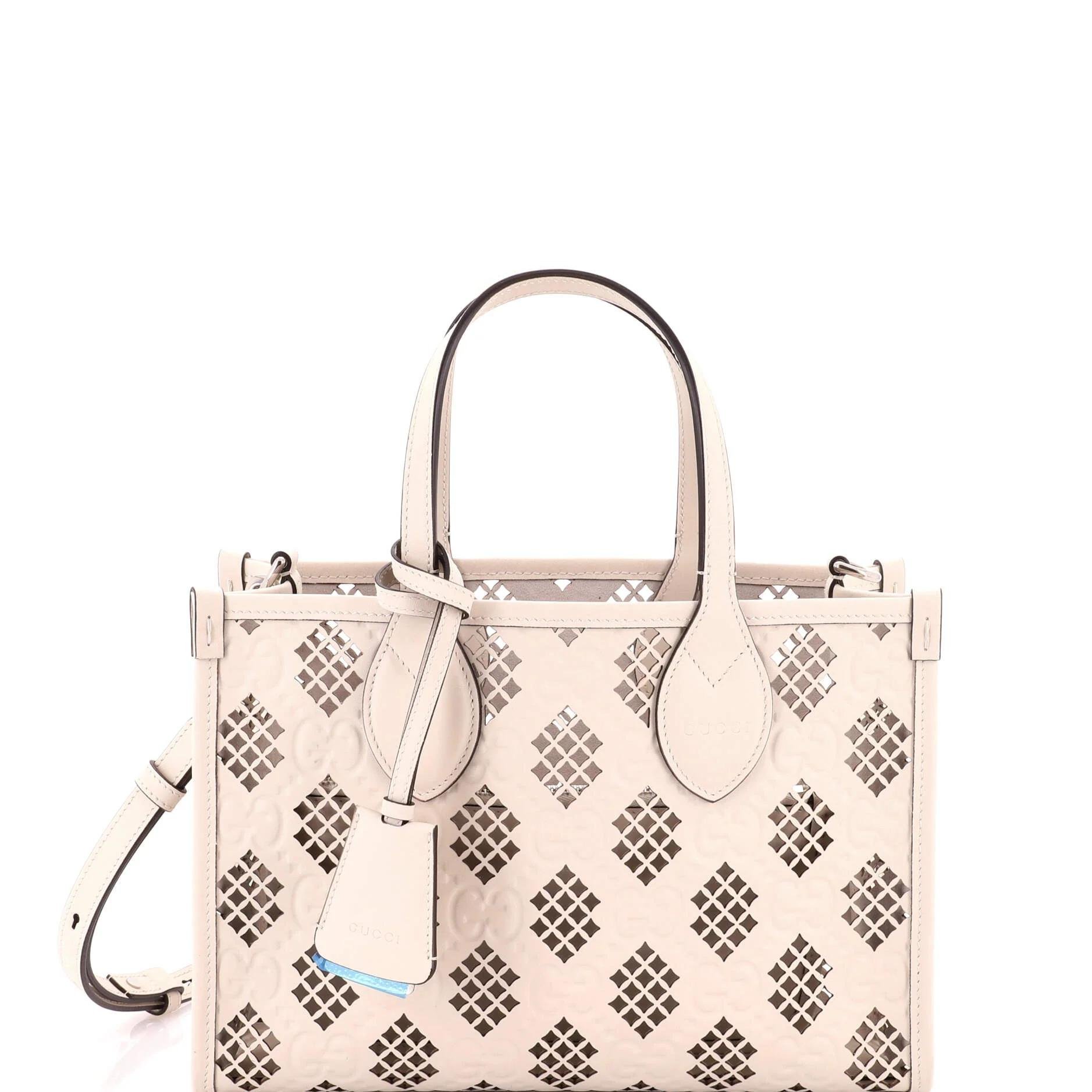 Leather tote