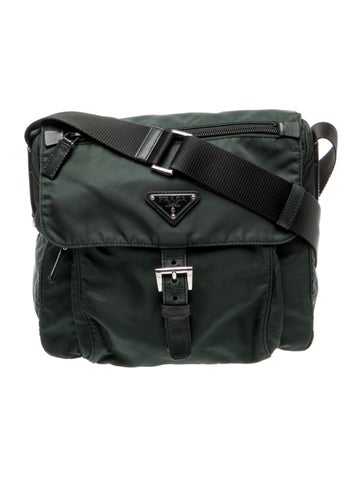 Tessuto Nylon Messenger Bag