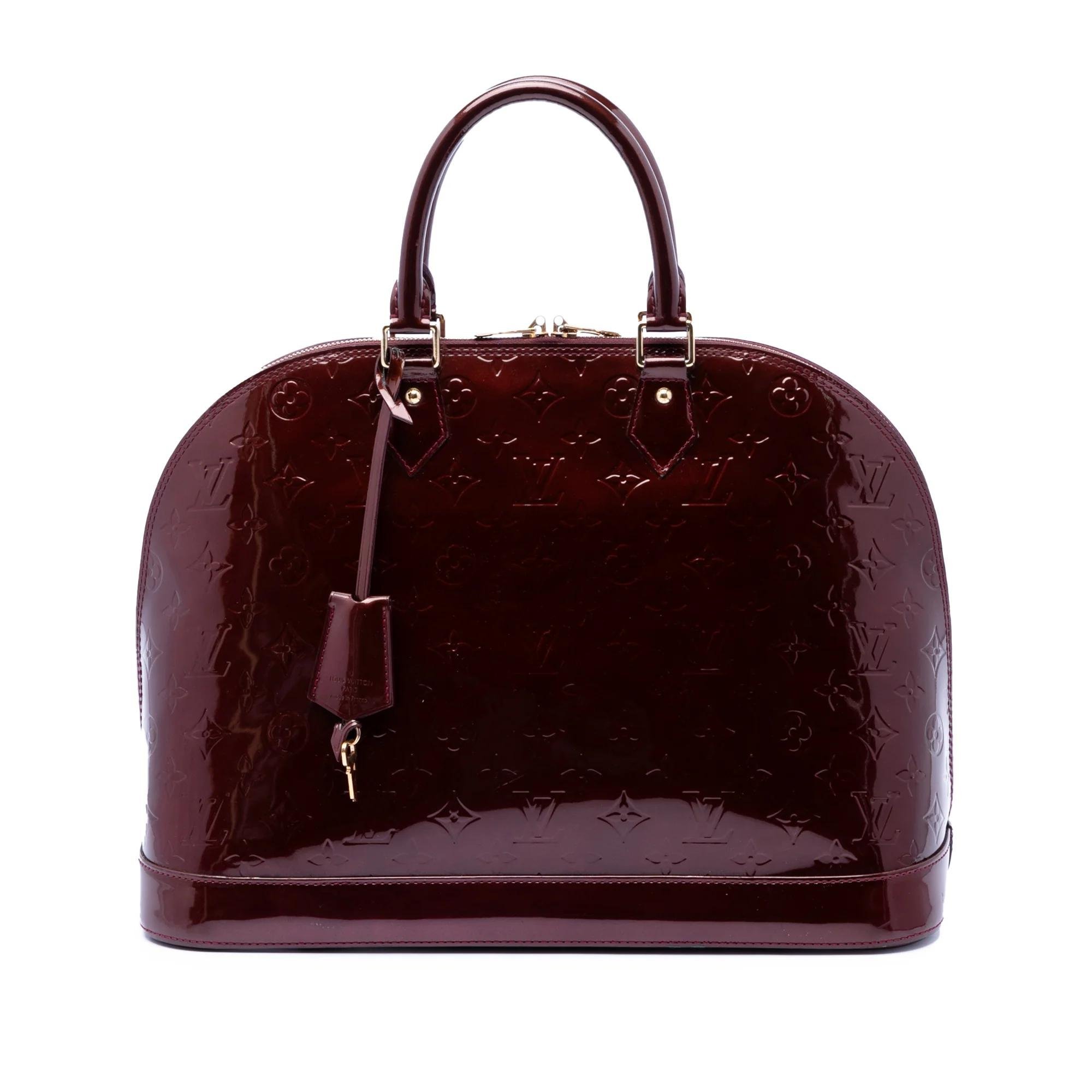 Alma leather handbag