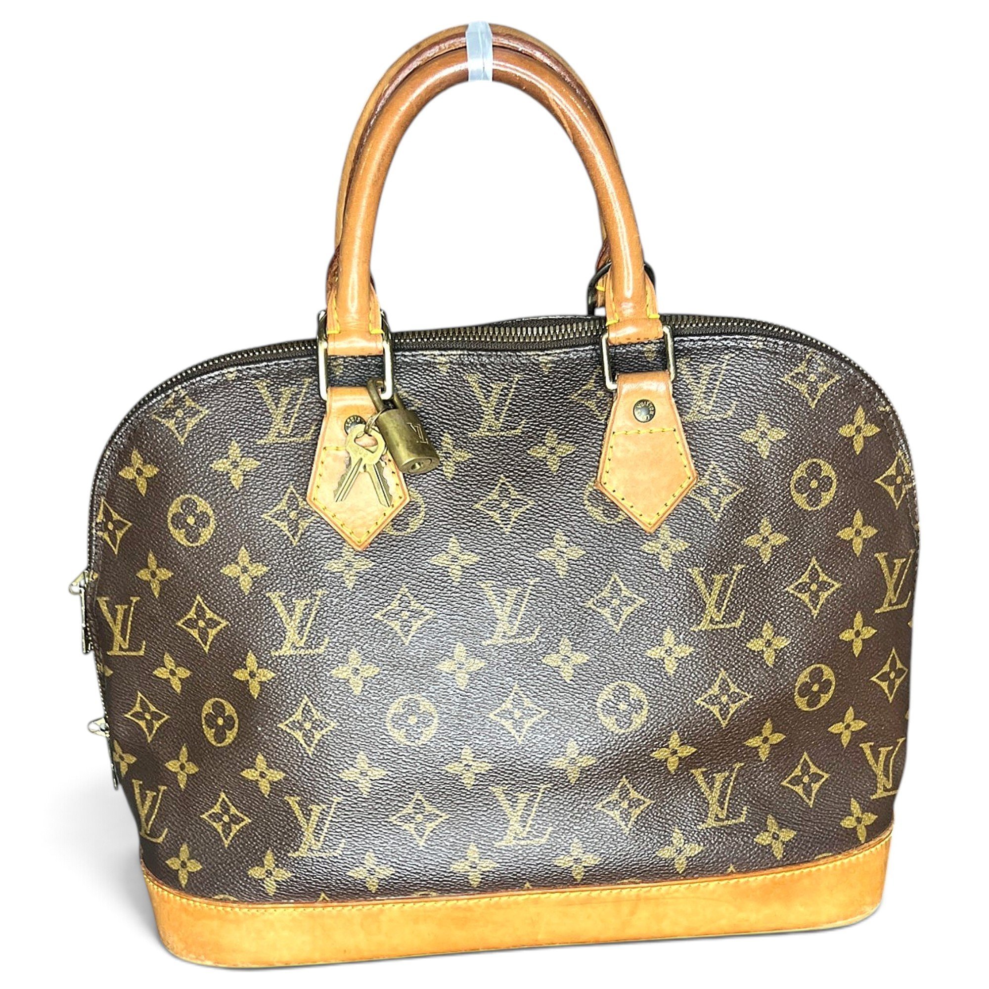 Alma leather handbag