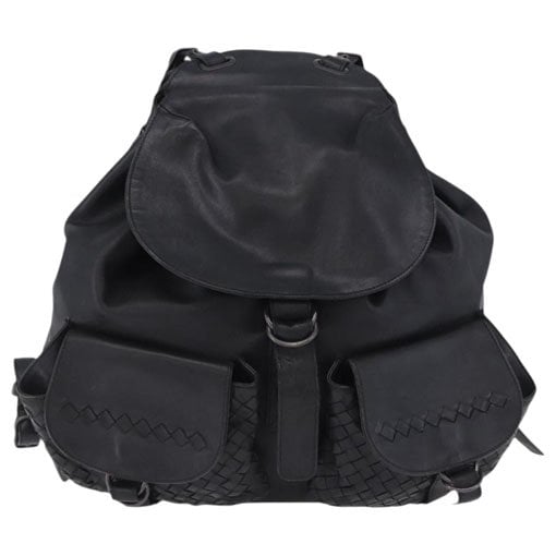 Leather backpack