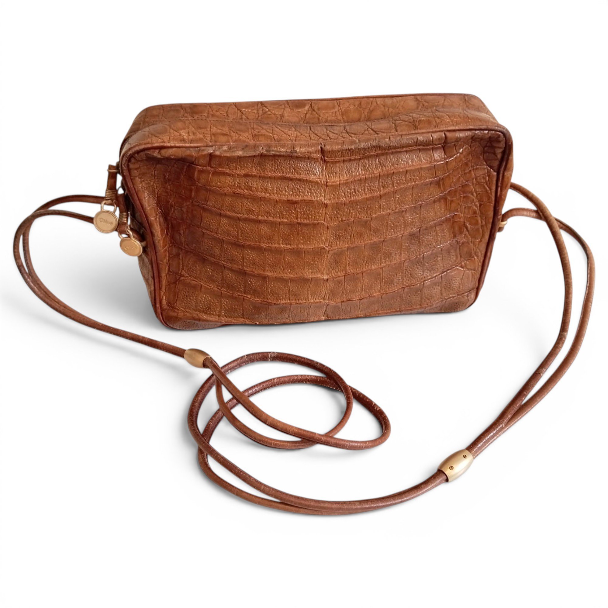 Leather crossbody bag