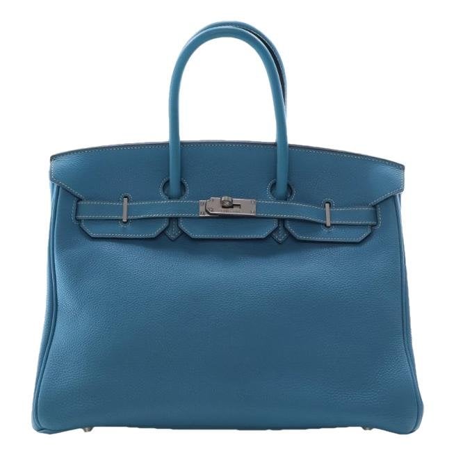 Leather tote
