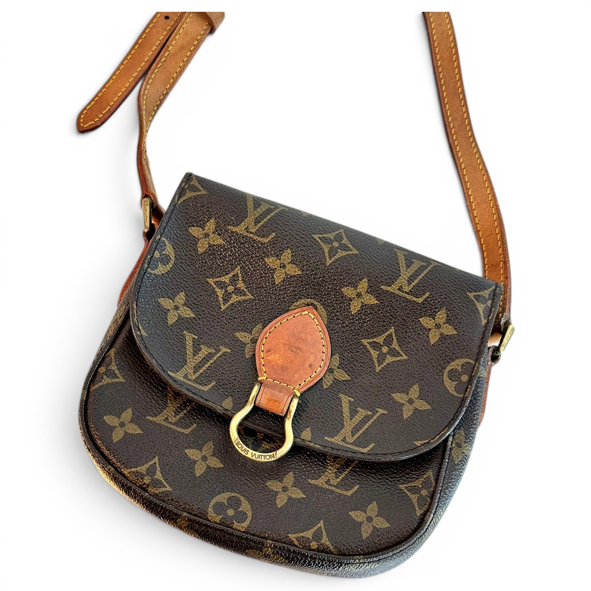 Saint Cloud vintage leather crossbody bag