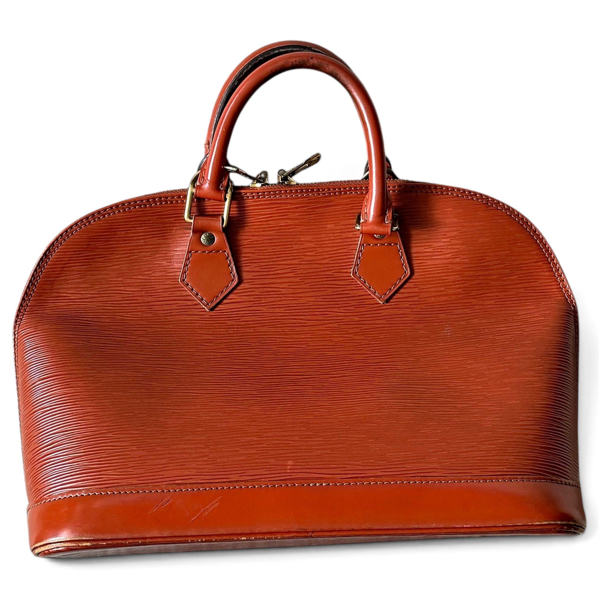 Alma leather handbag