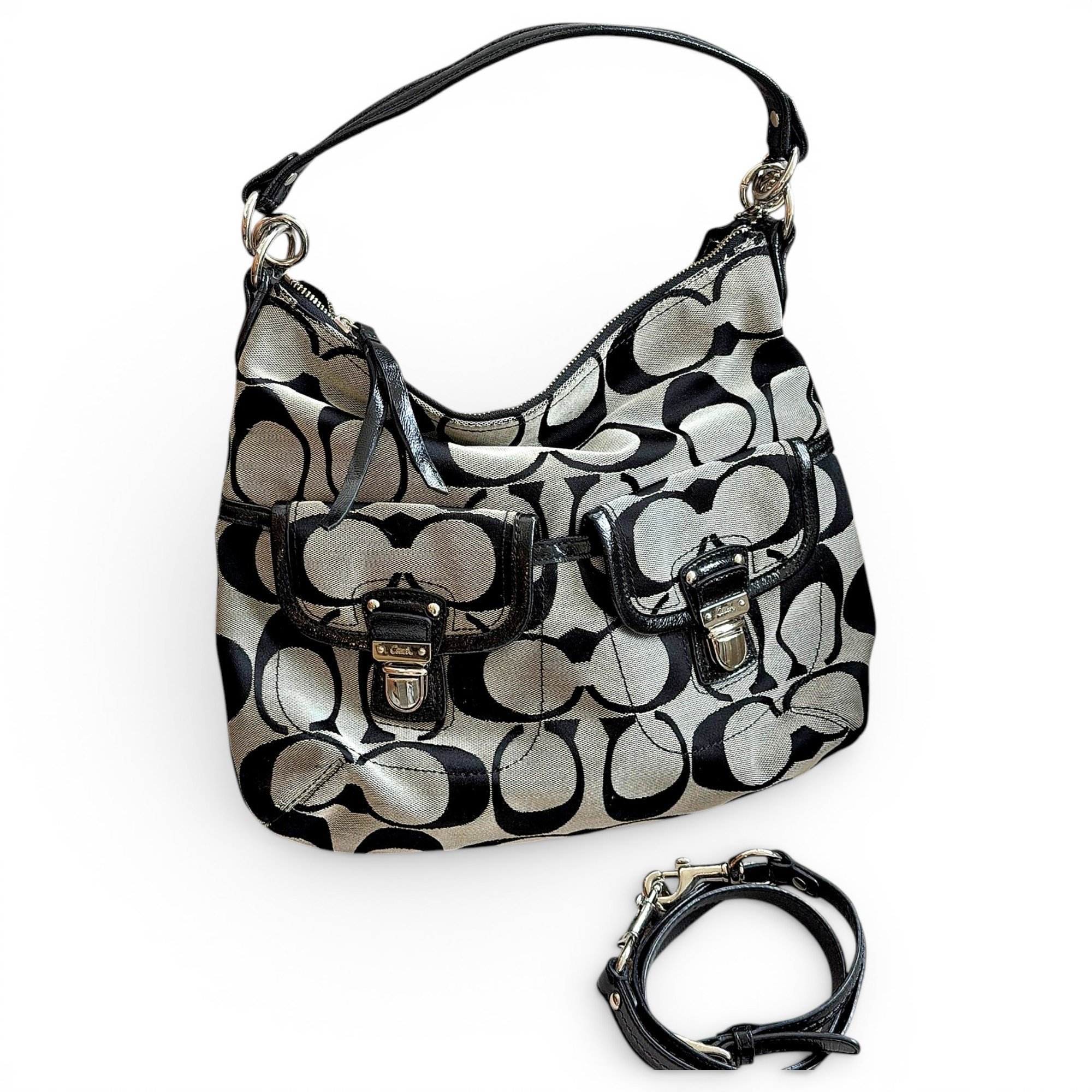Hamilton Hobo cloth handbag