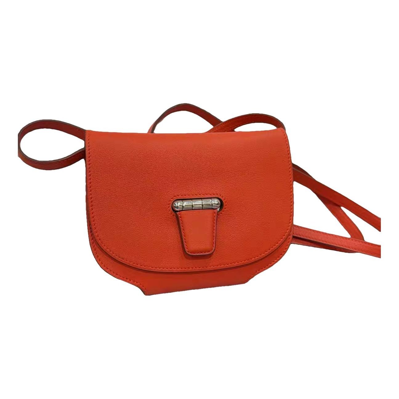 Leather mini bag
