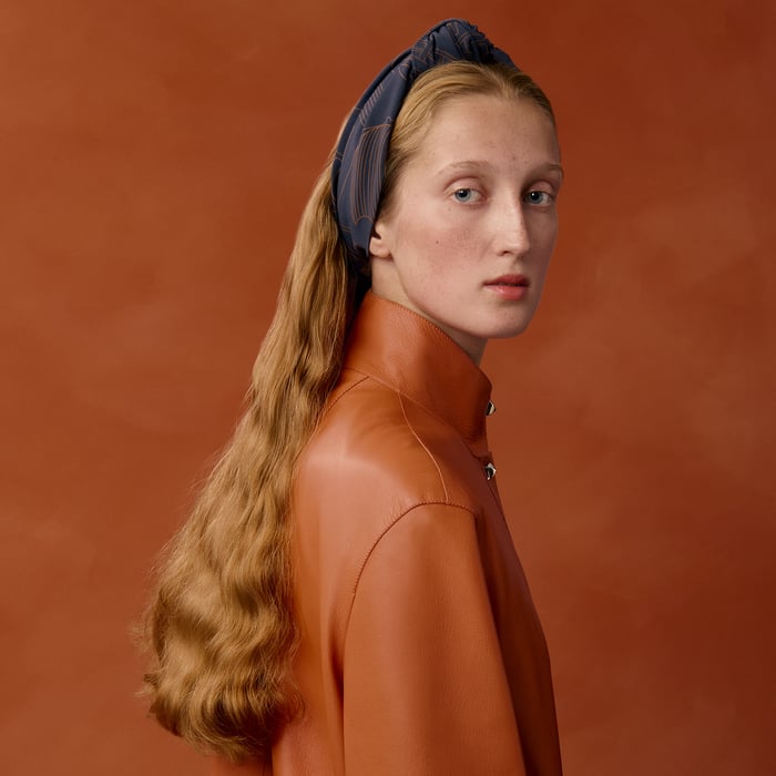 Orange Corail "Thalassa" Gabi Headband