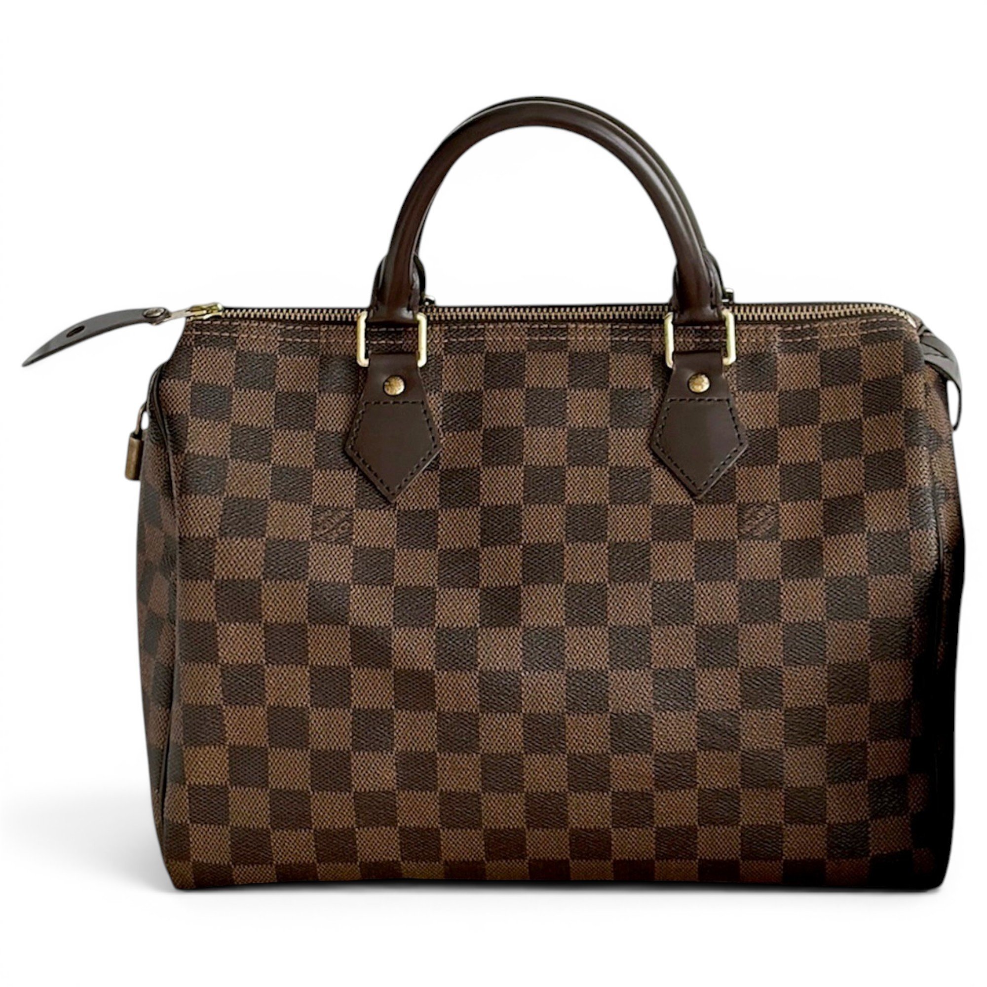 Speedy linen handbag