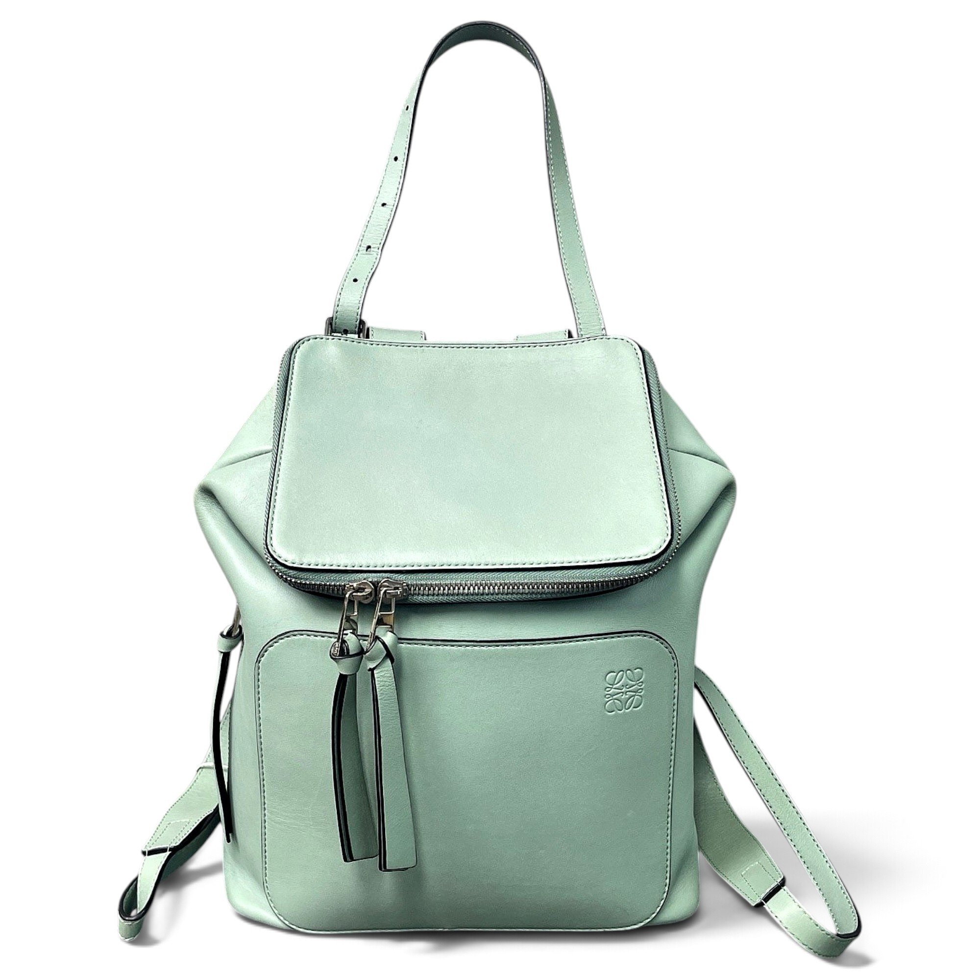 Goya leather backpack