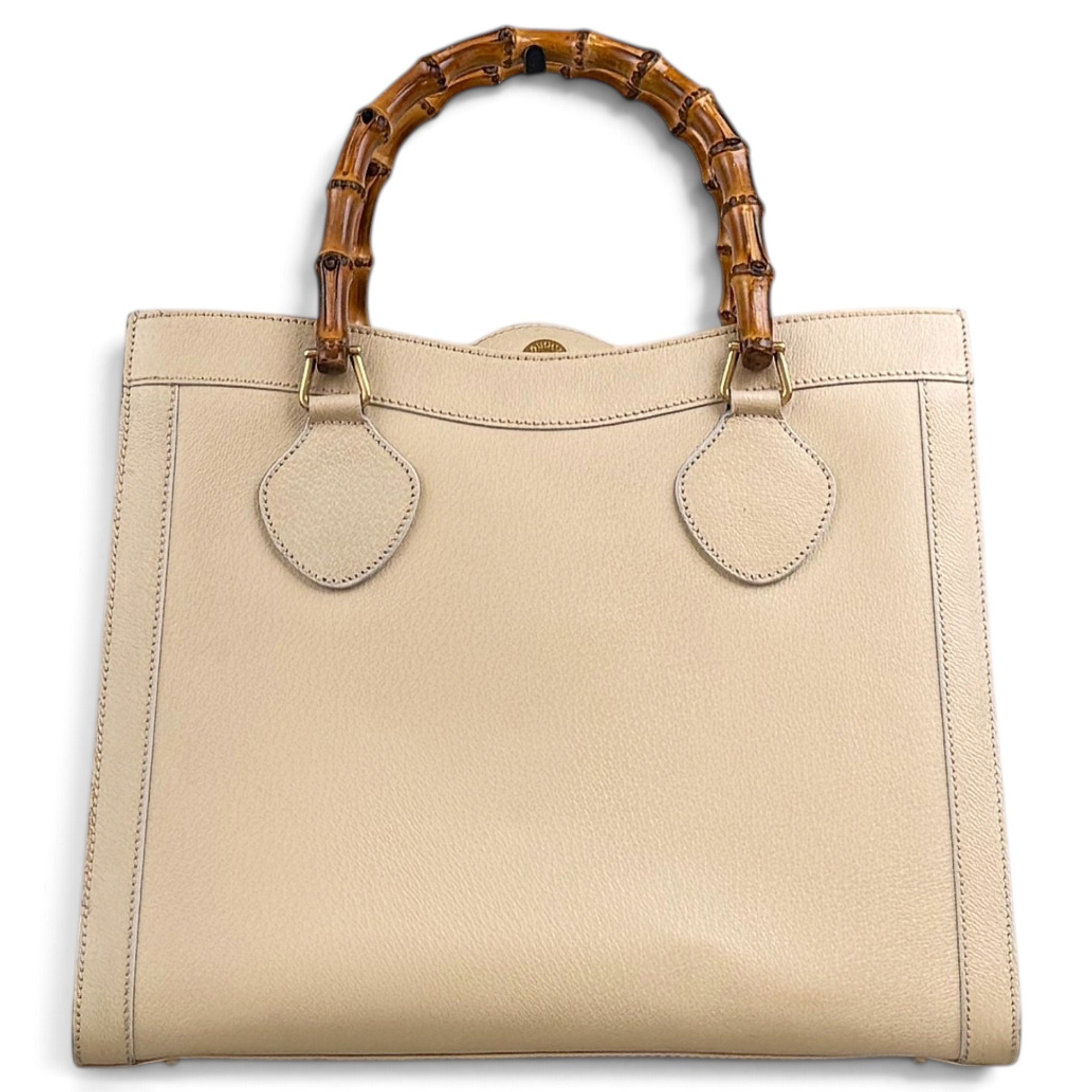 Diana Bamboo leather tote