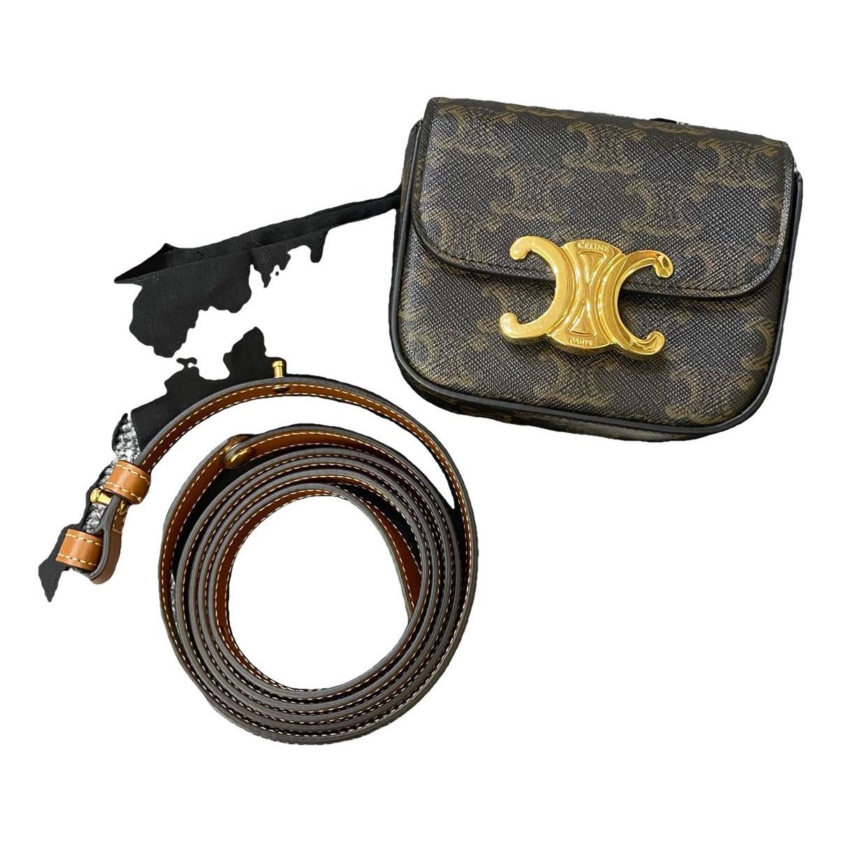 Leather handbag