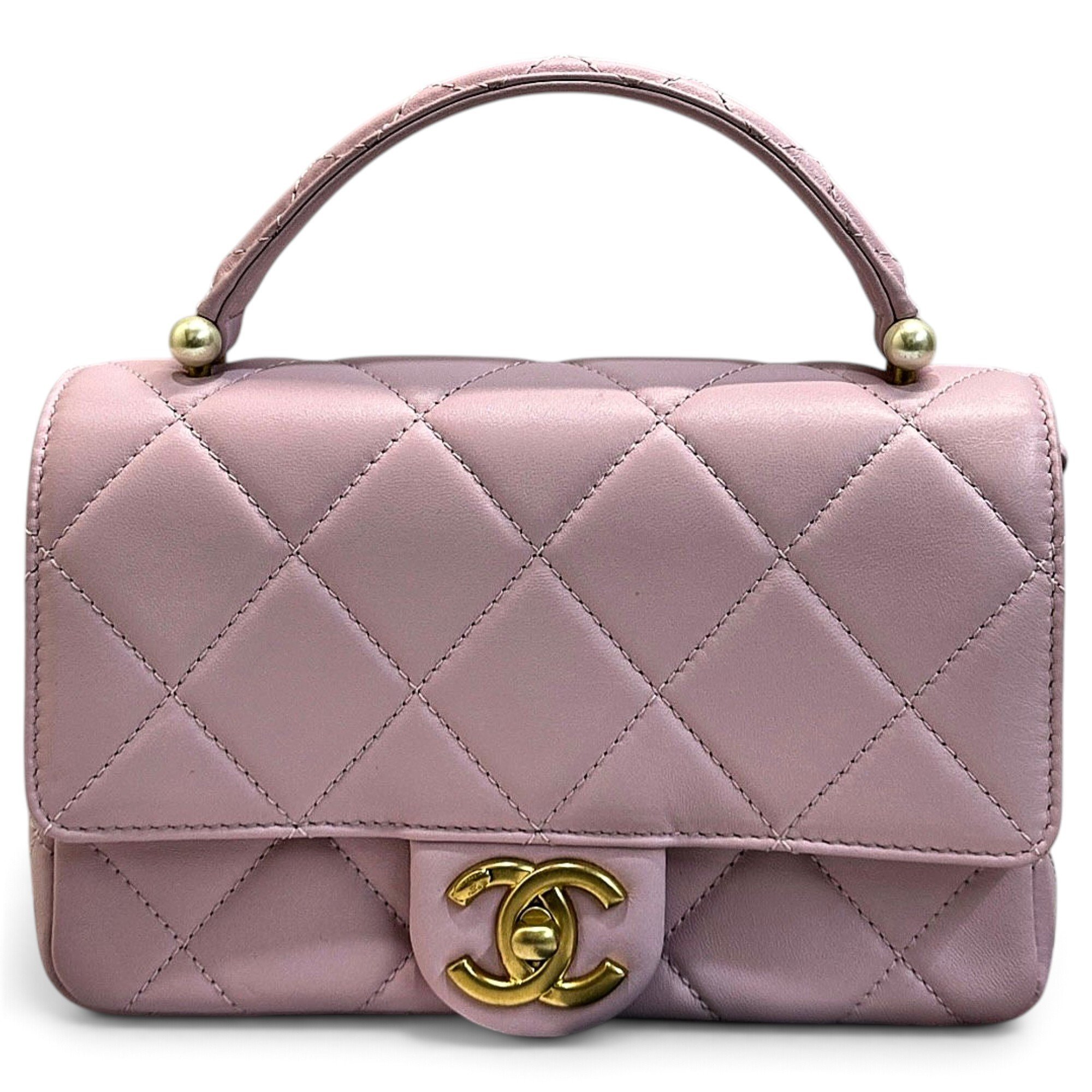Timeless Classique Top Handle leather handbag