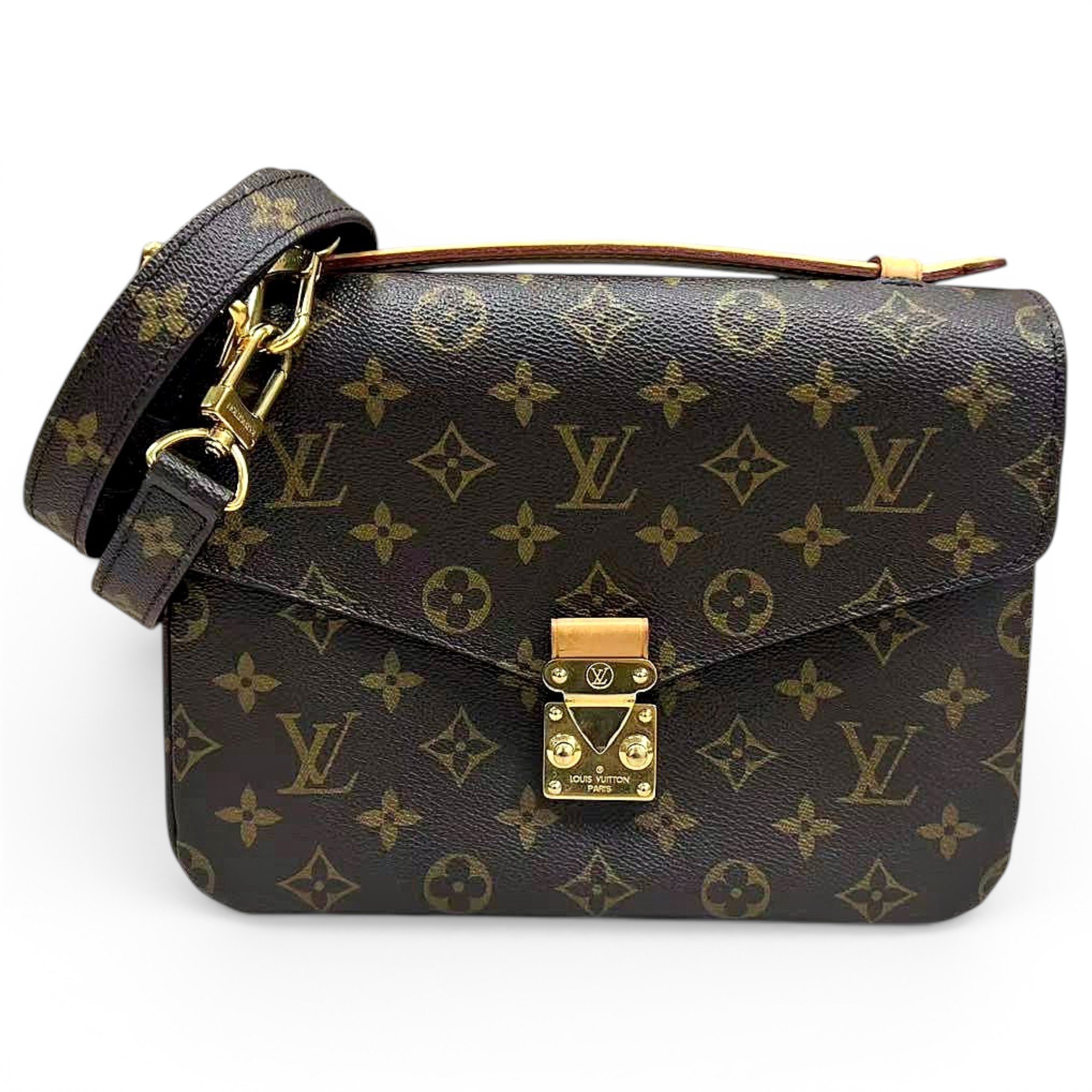 Metis leather crossbody bag