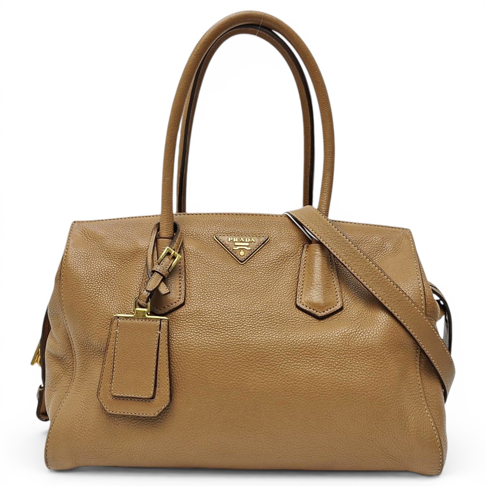 Leather handbag