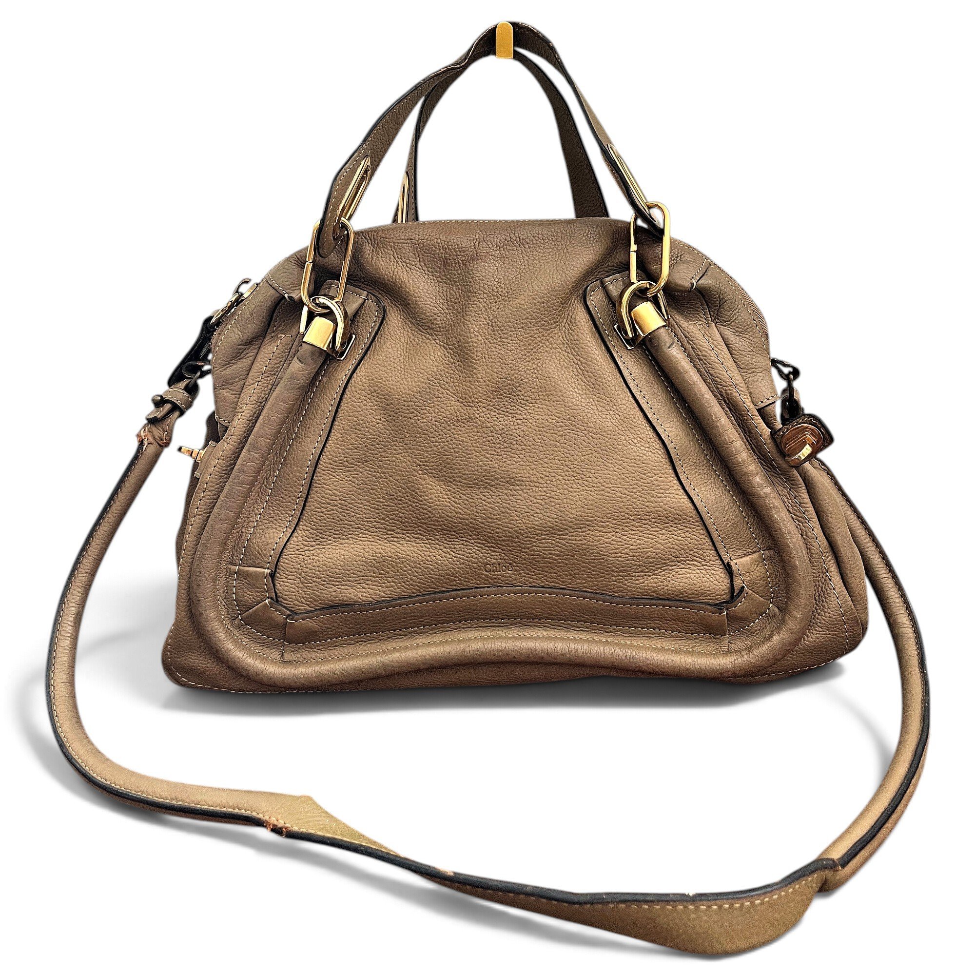 Paraty leather satchel