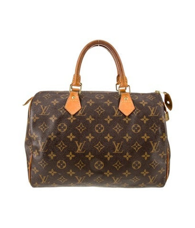Louis Vuitton Vuitton Lv Monogram Speedy 30