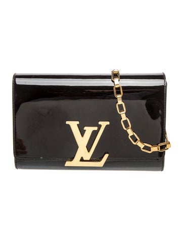 Vernis Patent Leather Louise Clutch GM