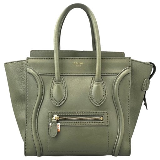 Luggage leather handbag