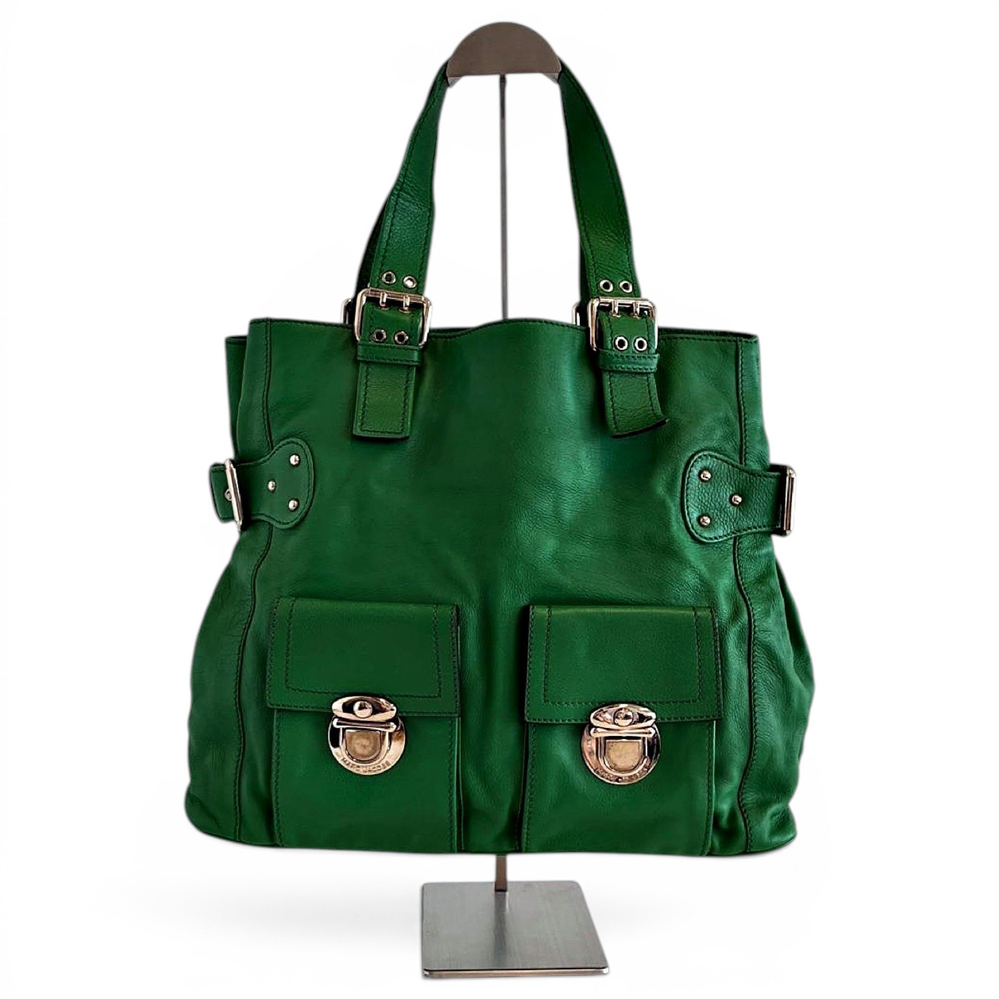 Leather tote
