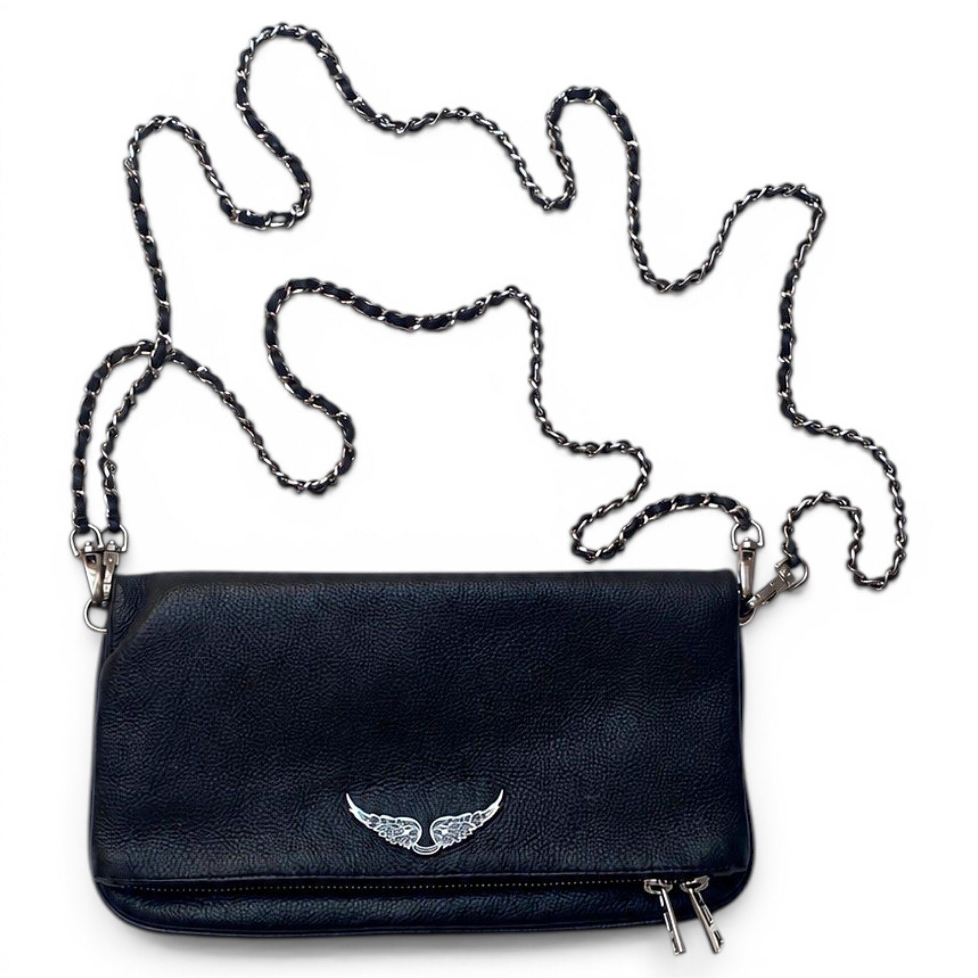 Rock leather handbag