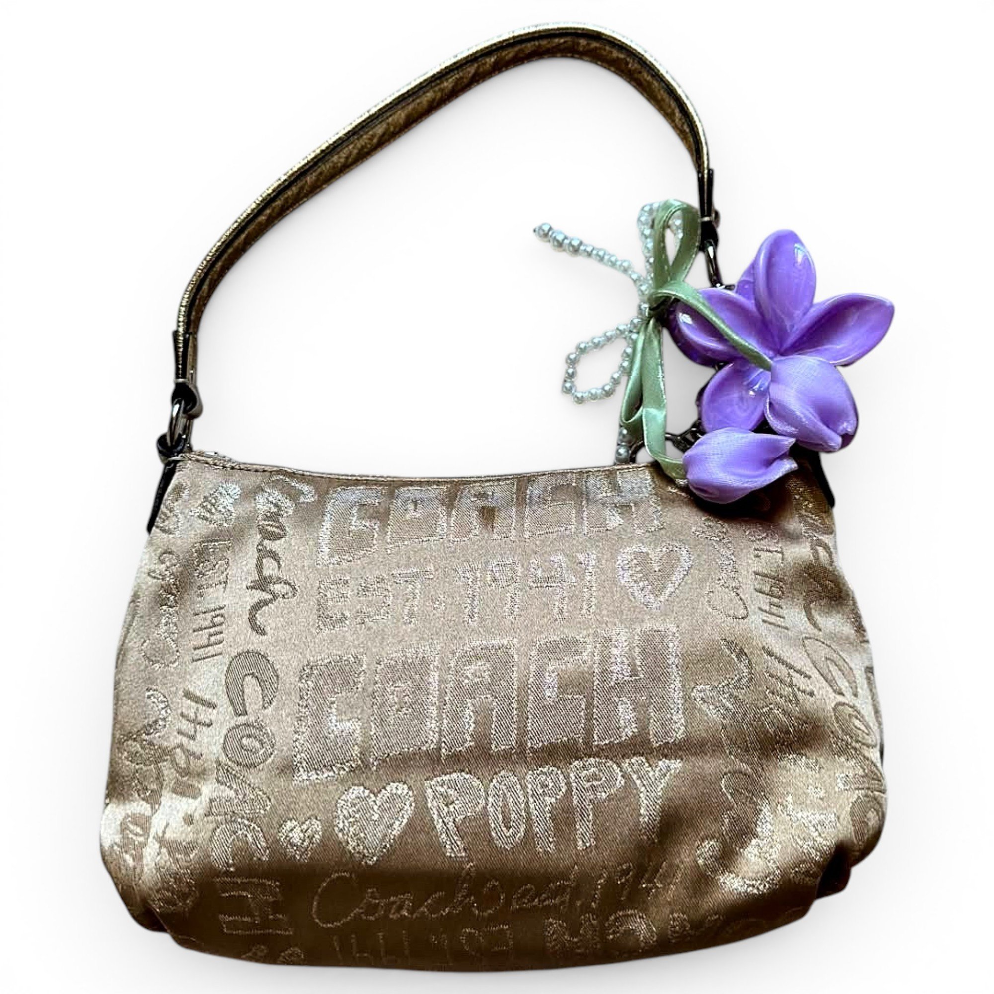 Coach Signature Sufflette cloth handbag