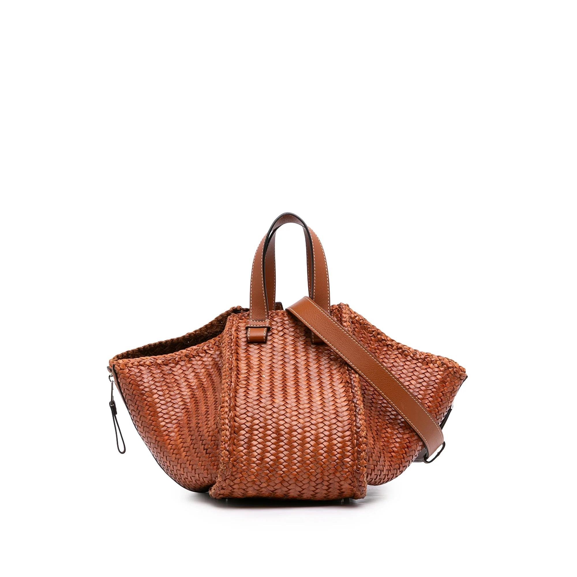 Hammock leather satchel