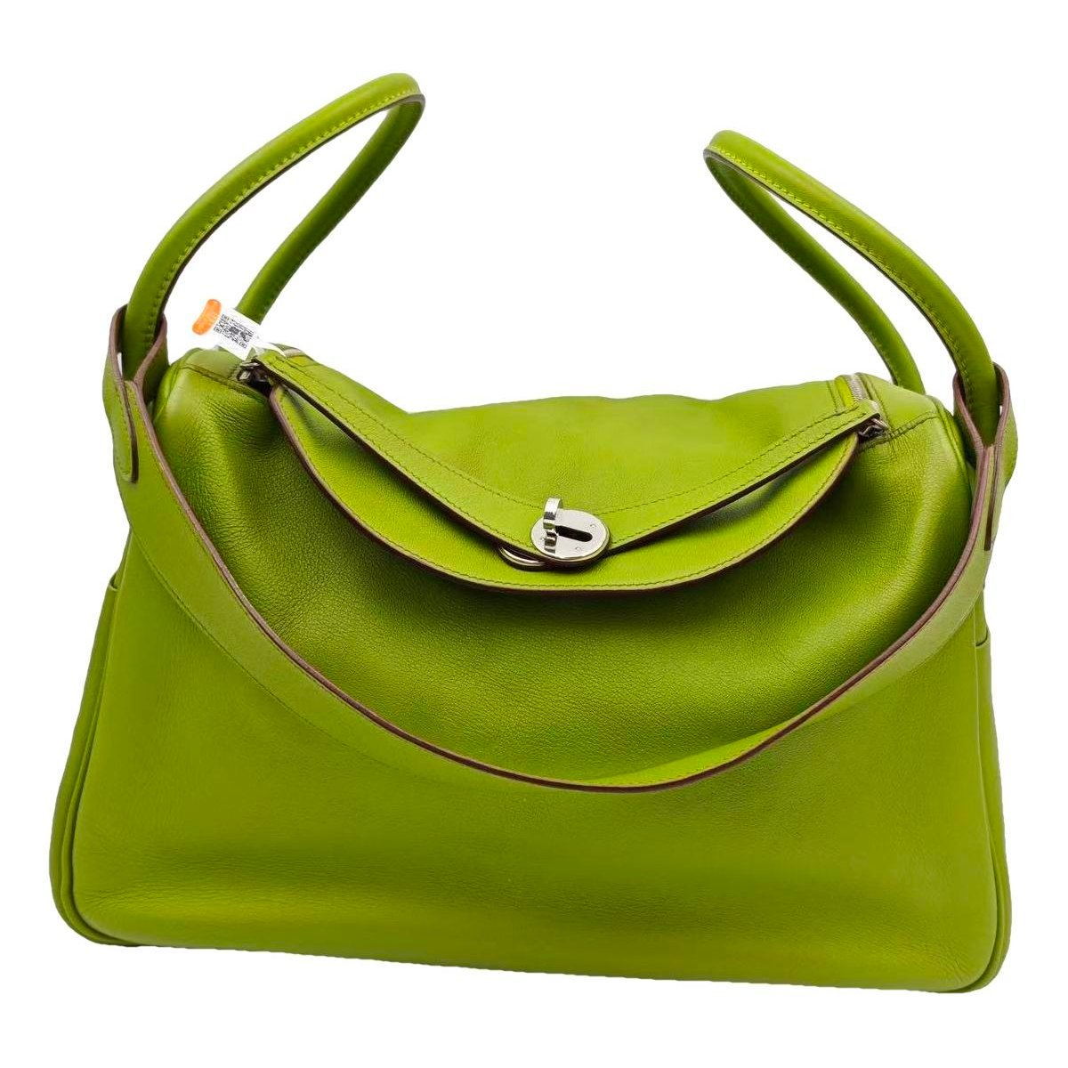 Hermes Lindy leather handbag