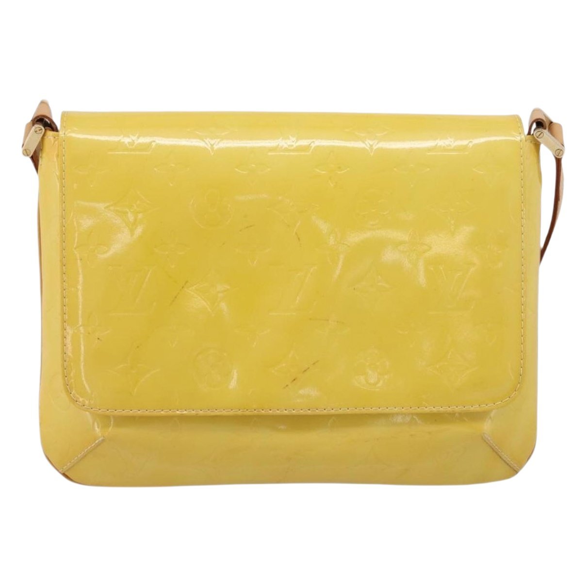 Thompson patent leather handbag