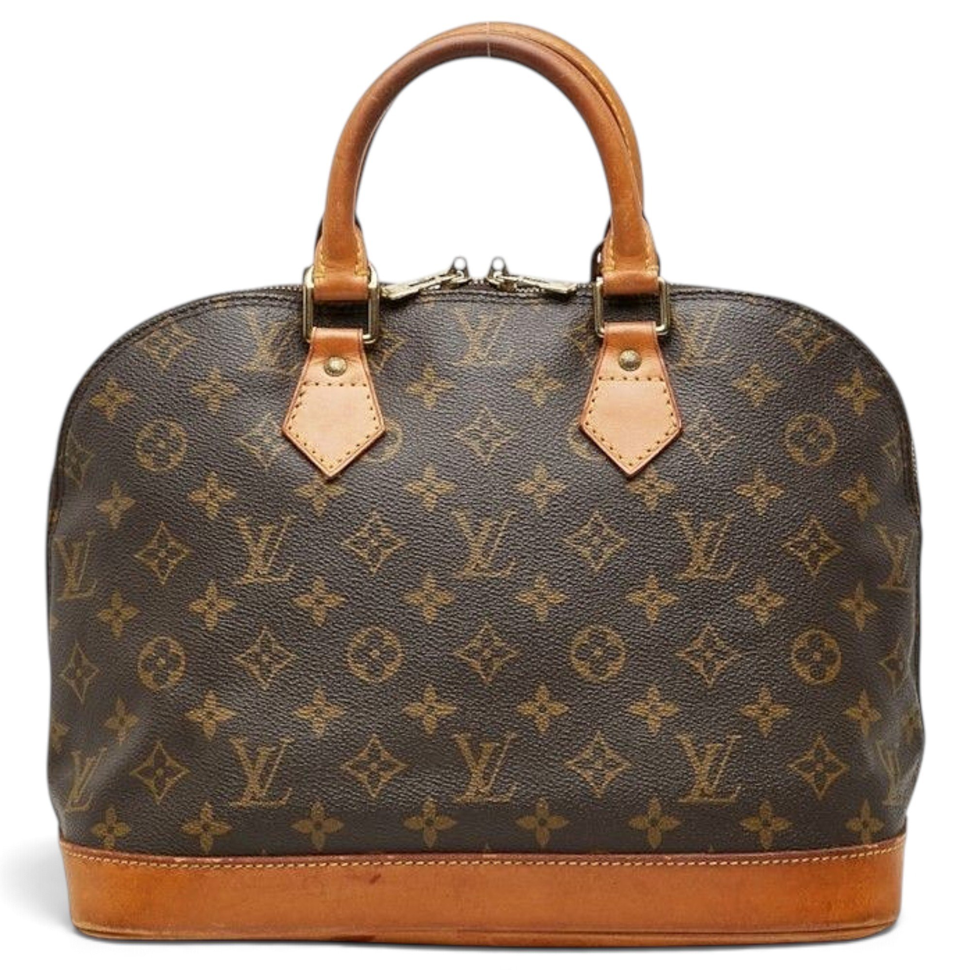 Alma leather handbag