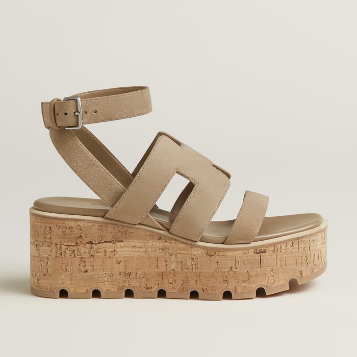 Beige Argile Havane 30 Sandal