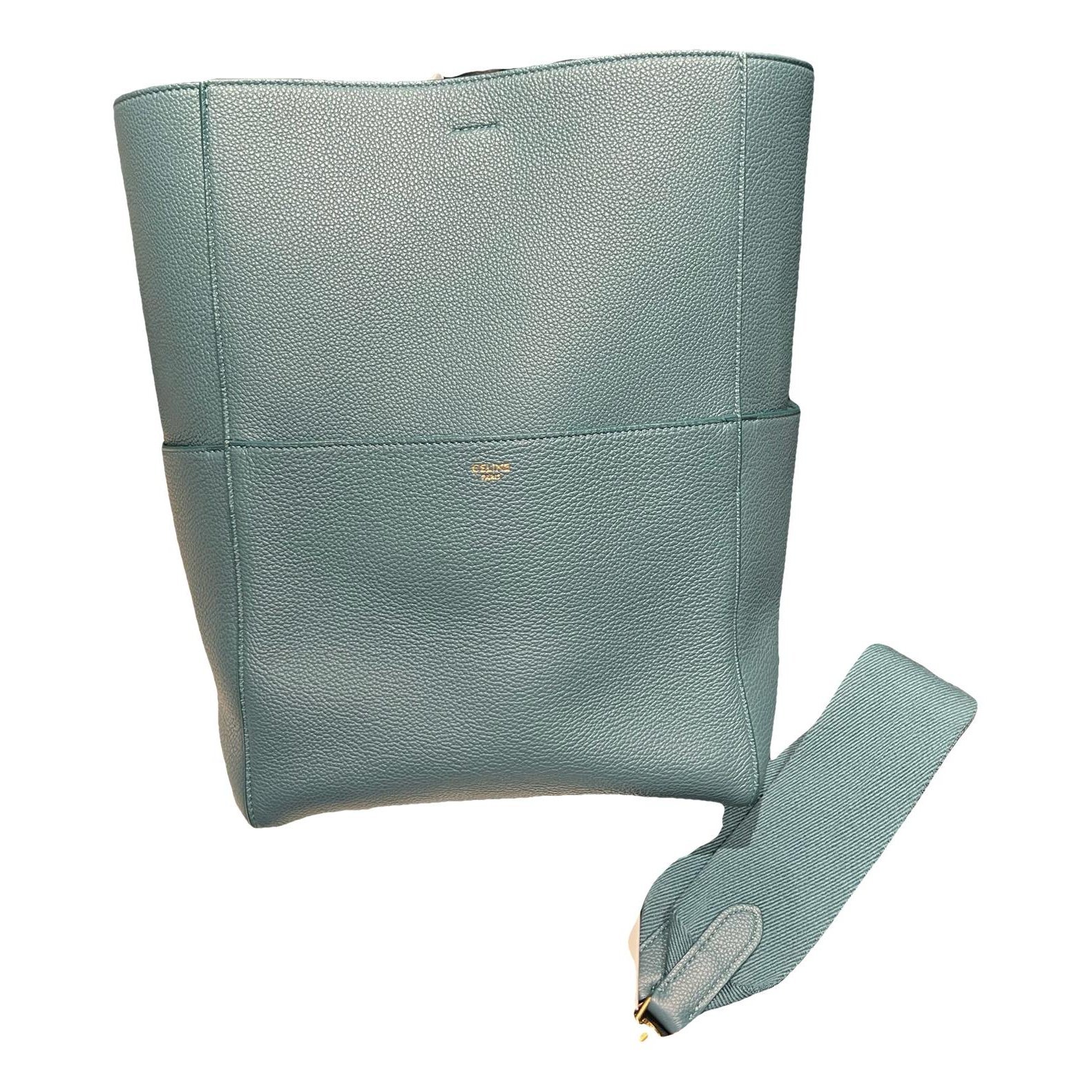 Seau Sangle leather tote