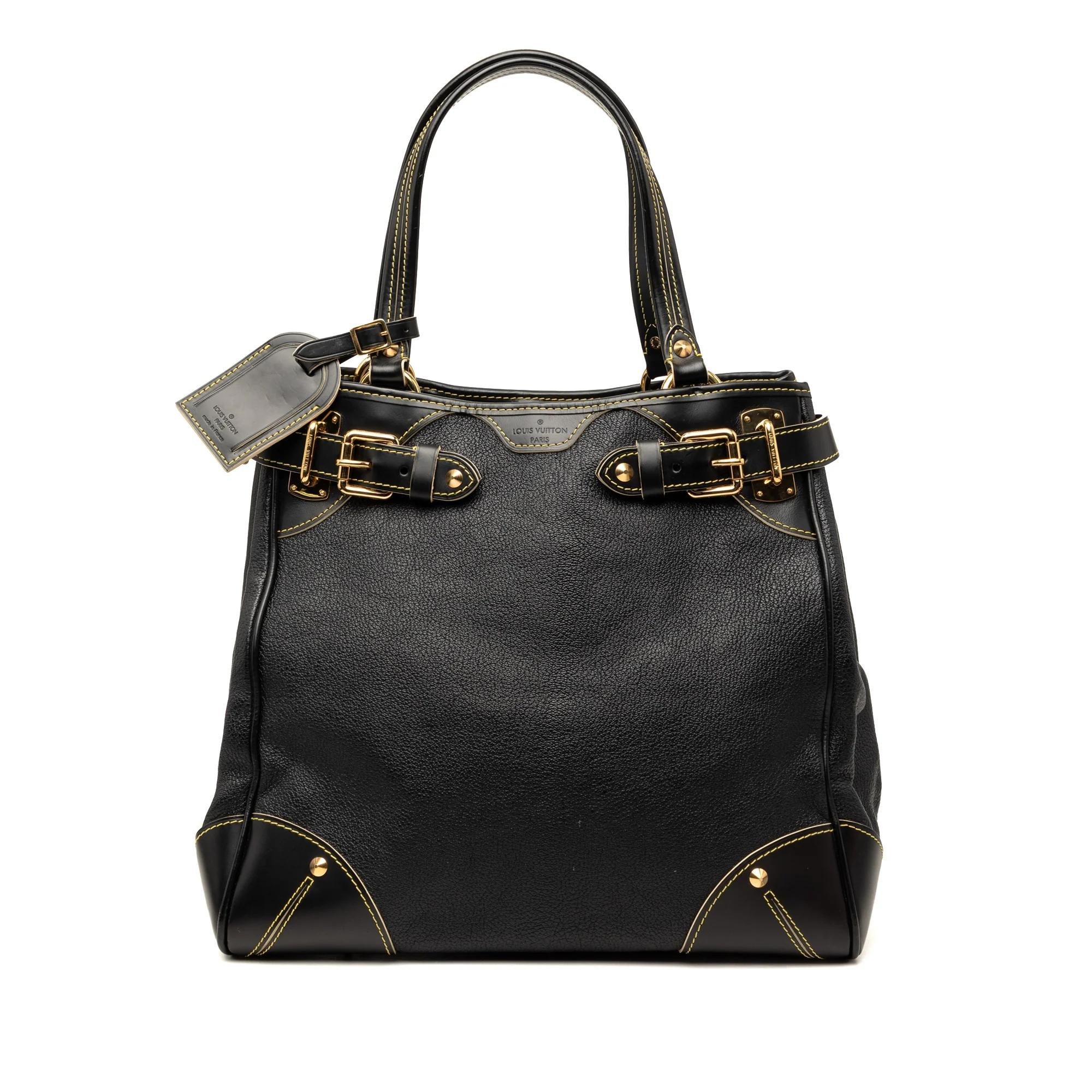 Le Majestueux leather tote