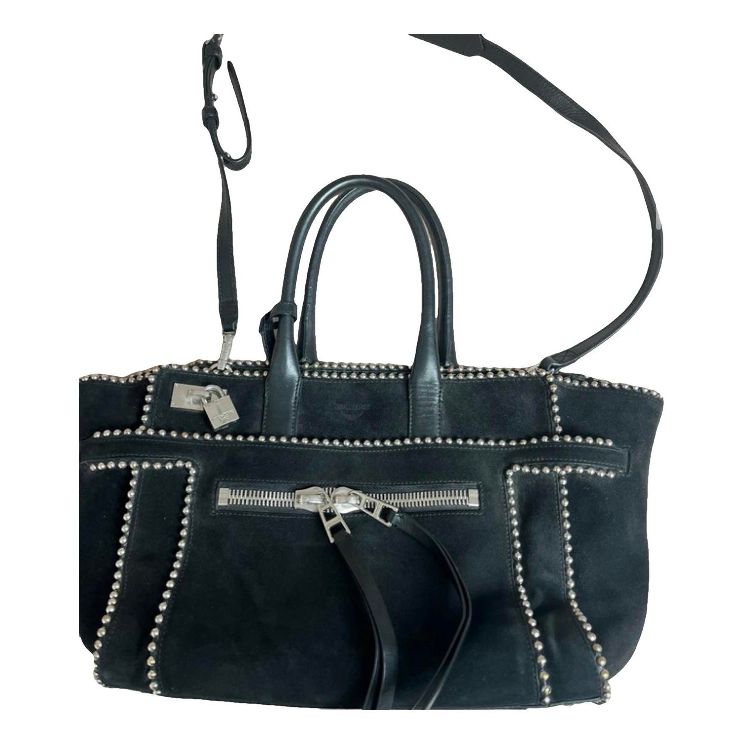 Candide leather handbag