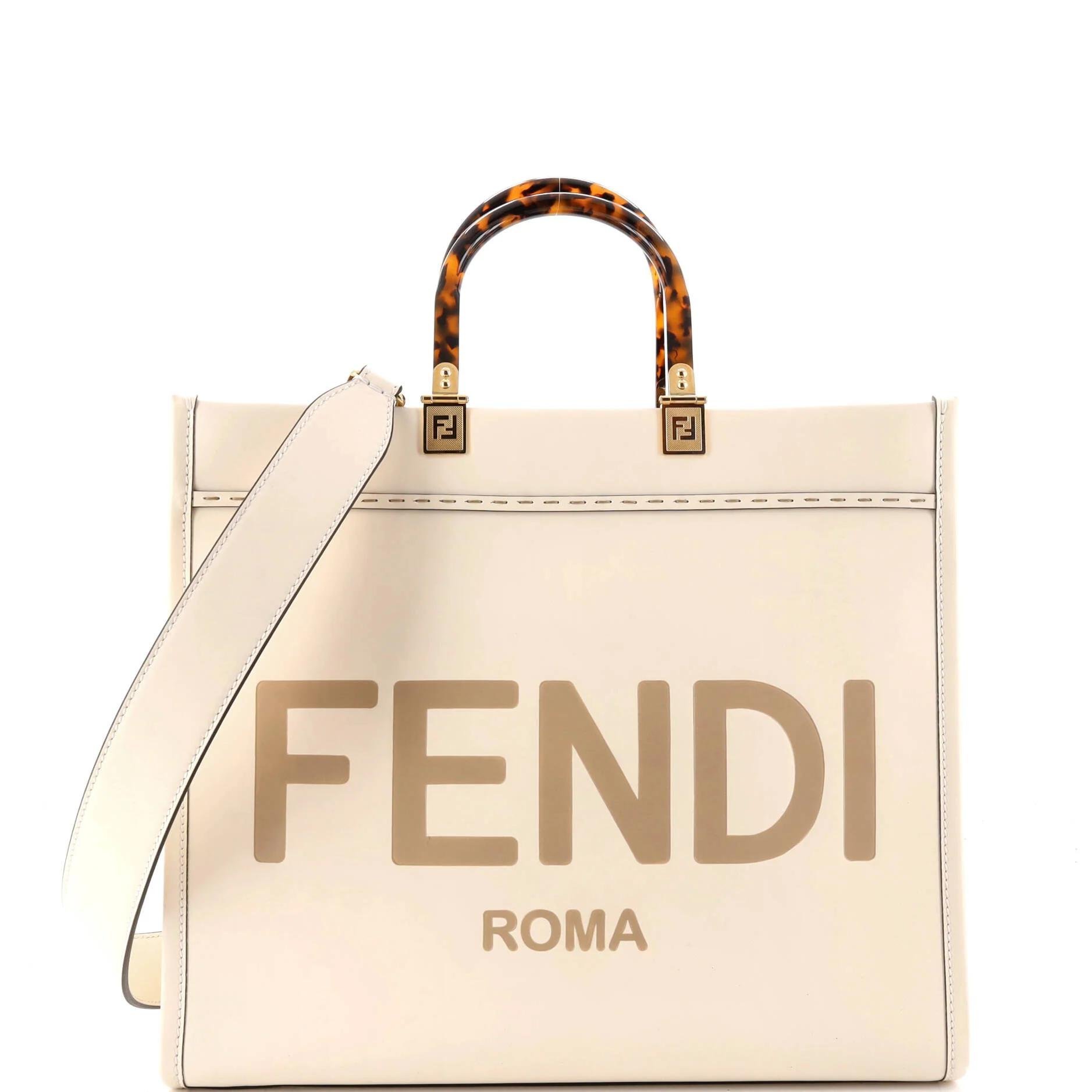 Leather tote
