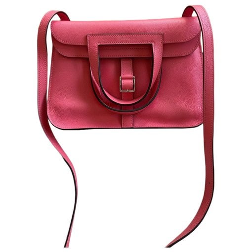Halzan leather handbag