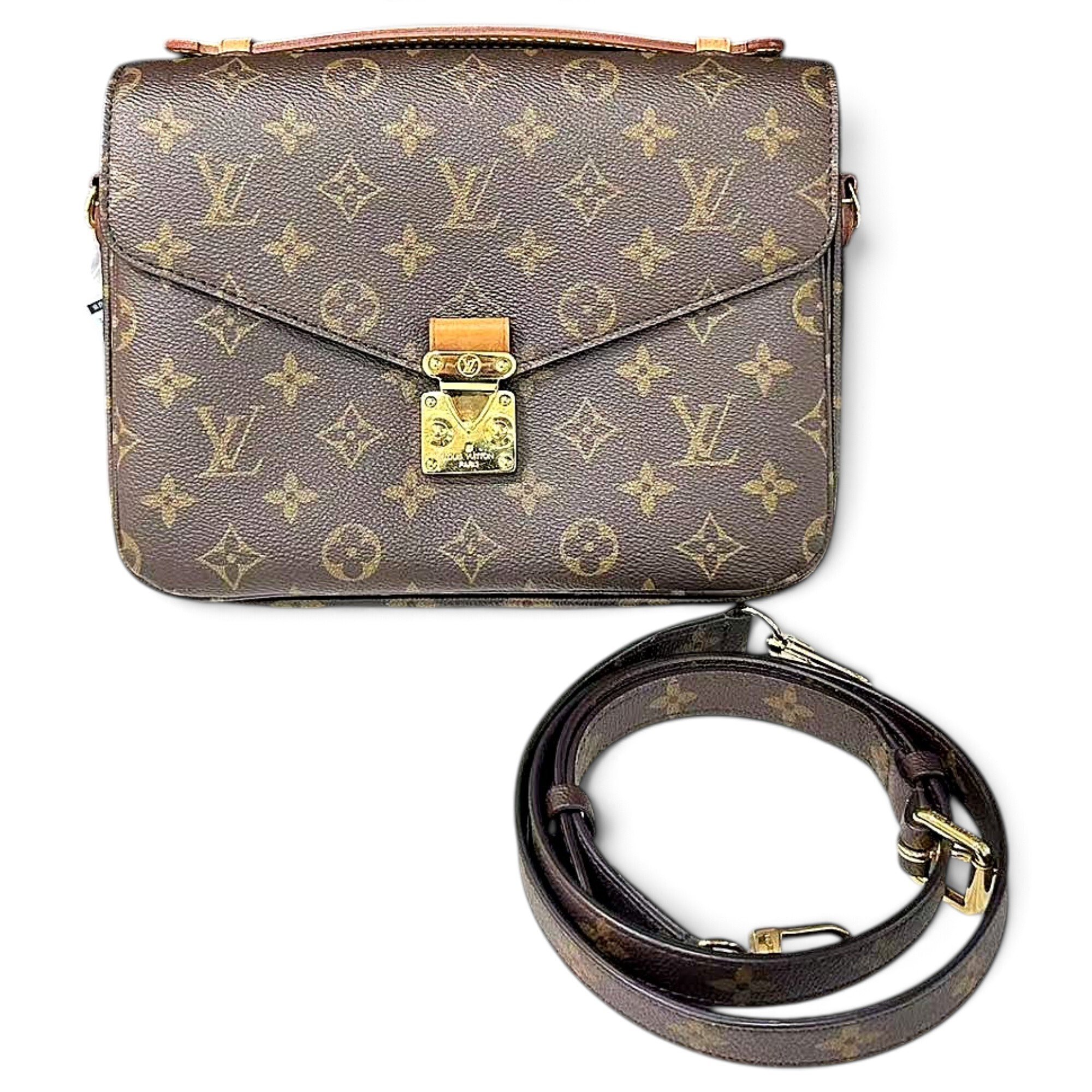 Metis leather handbag