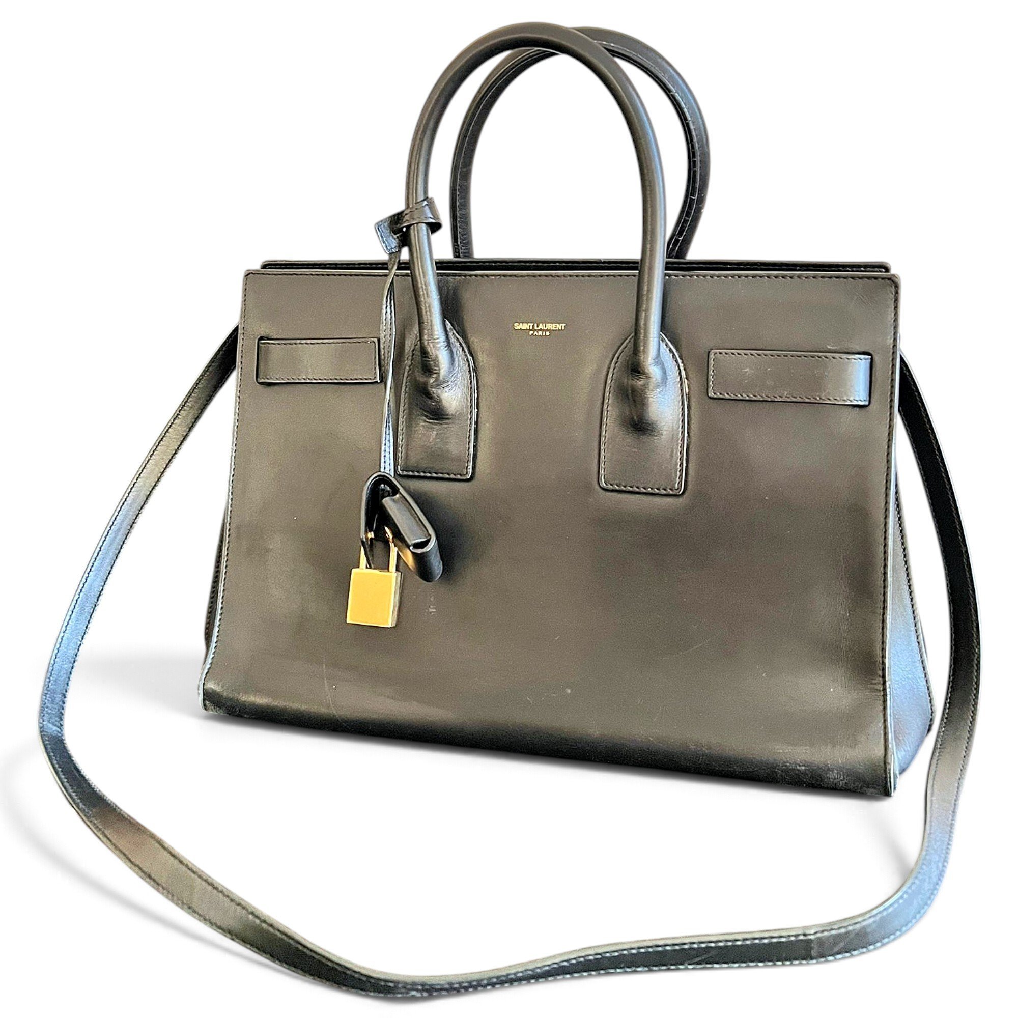 Sac de Jour leather tote