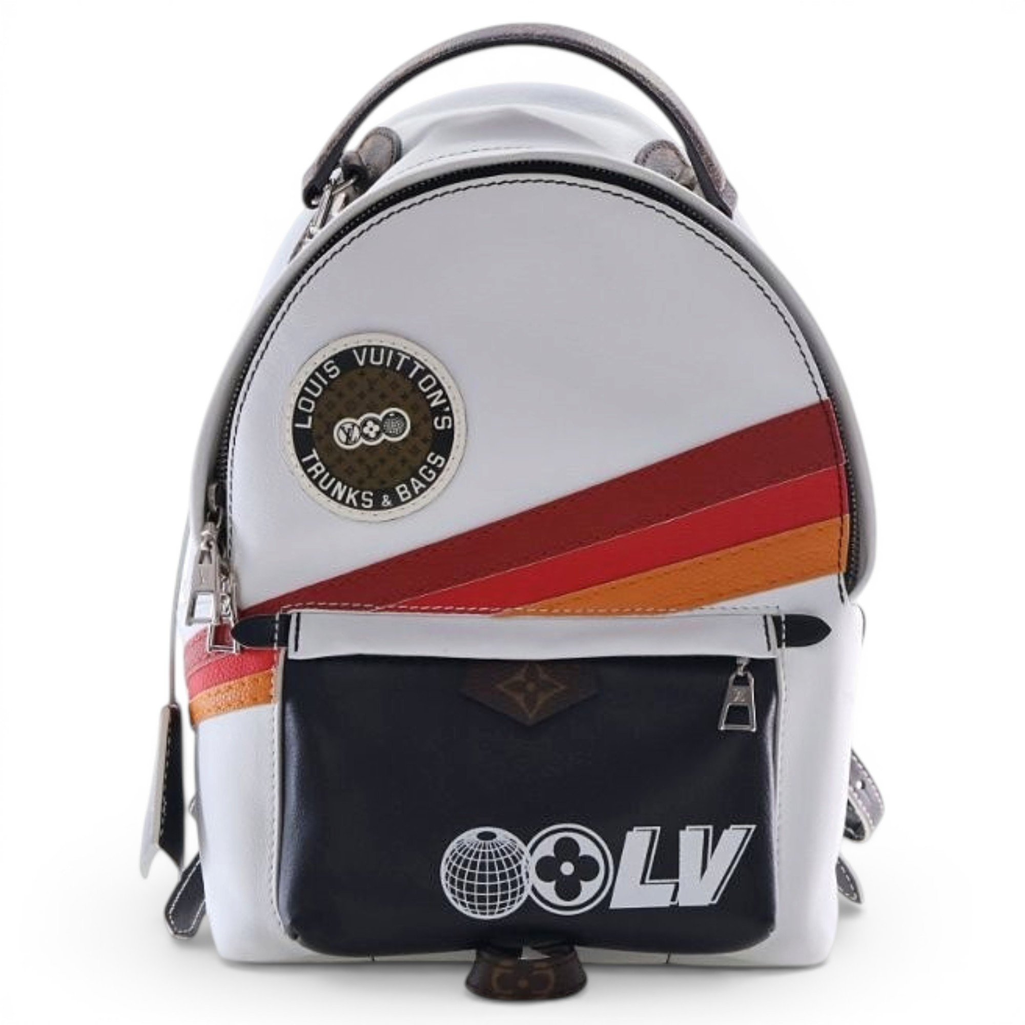 Leather backpack