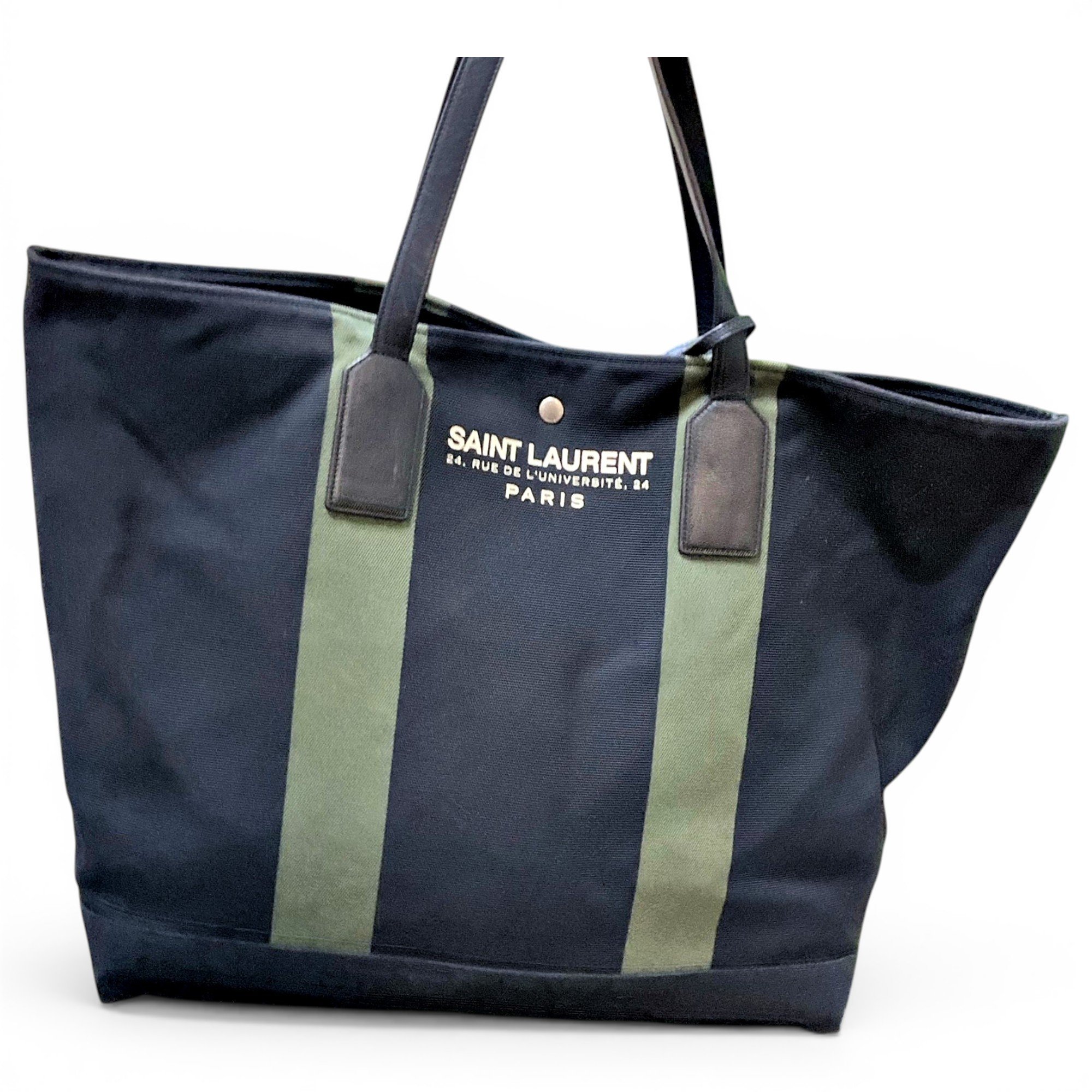 Rive Gauche cloth handbag