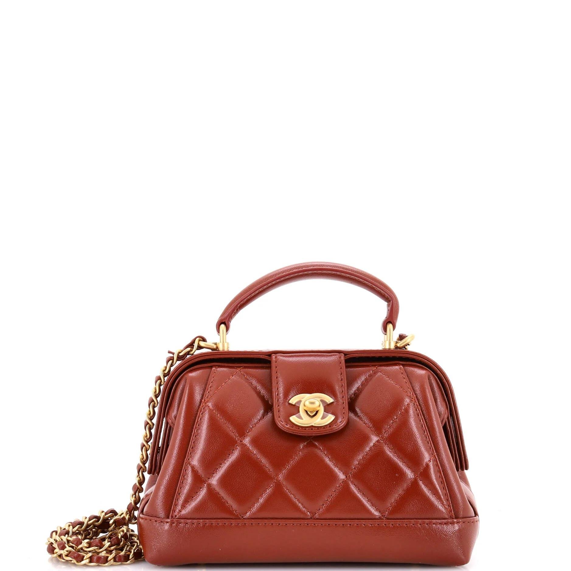 Leather handbag