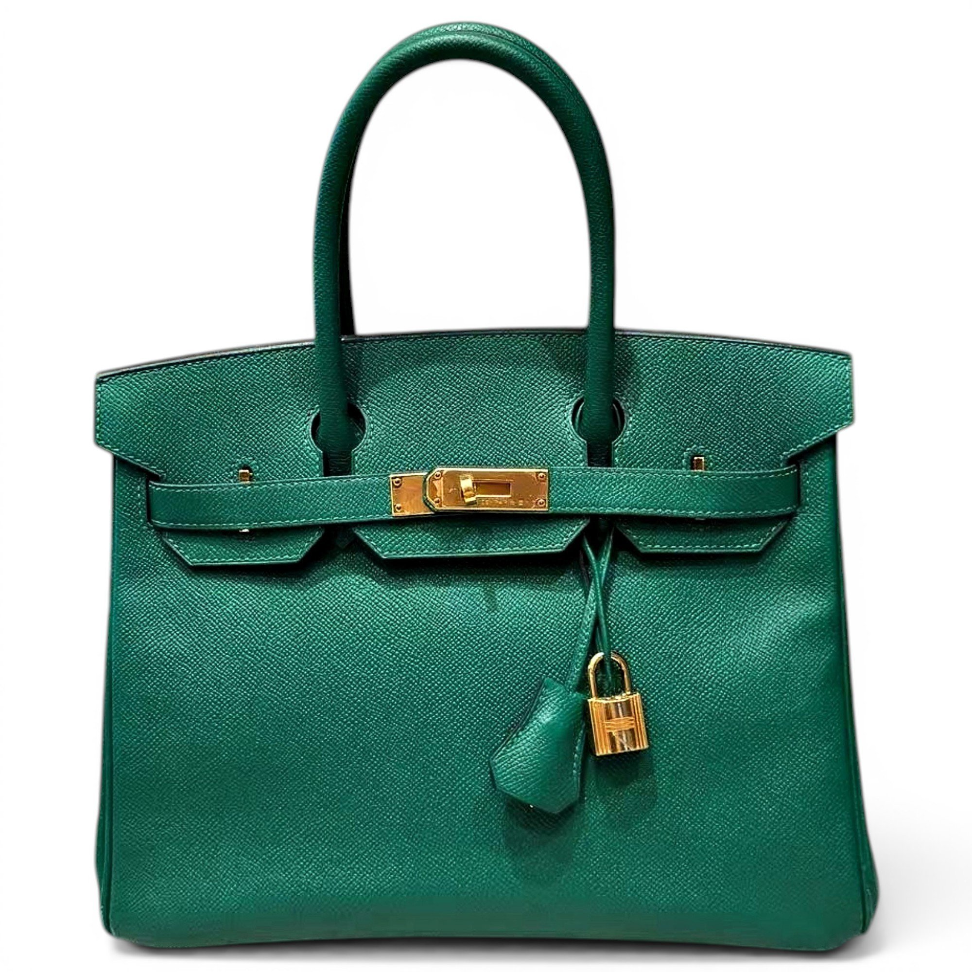 Birkin 30 leather handbag