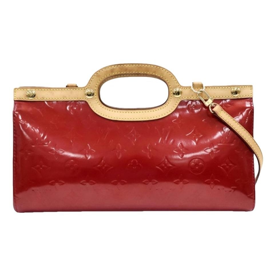 Roxbury patent leather handbag