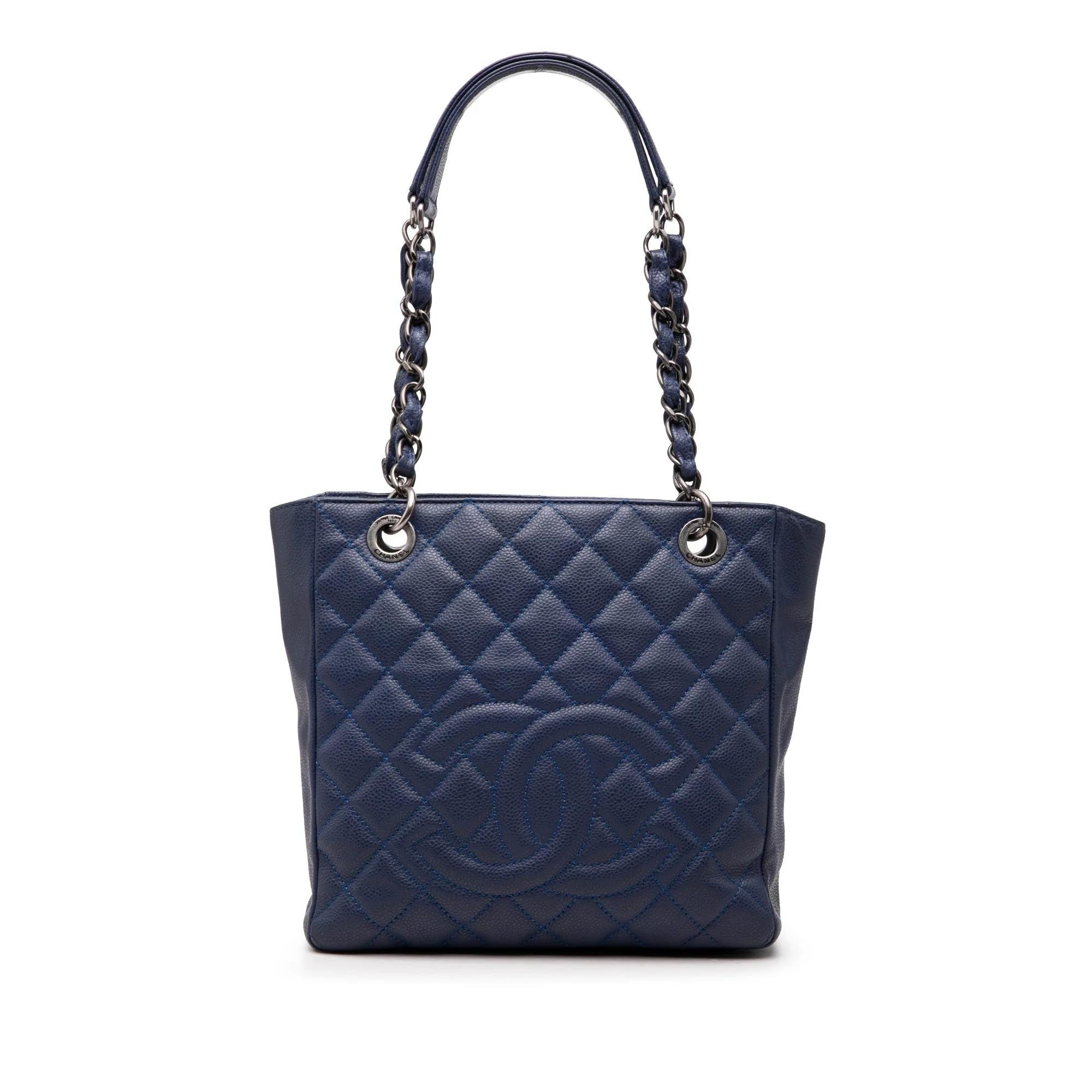 Petite Shopping Tote leather tote