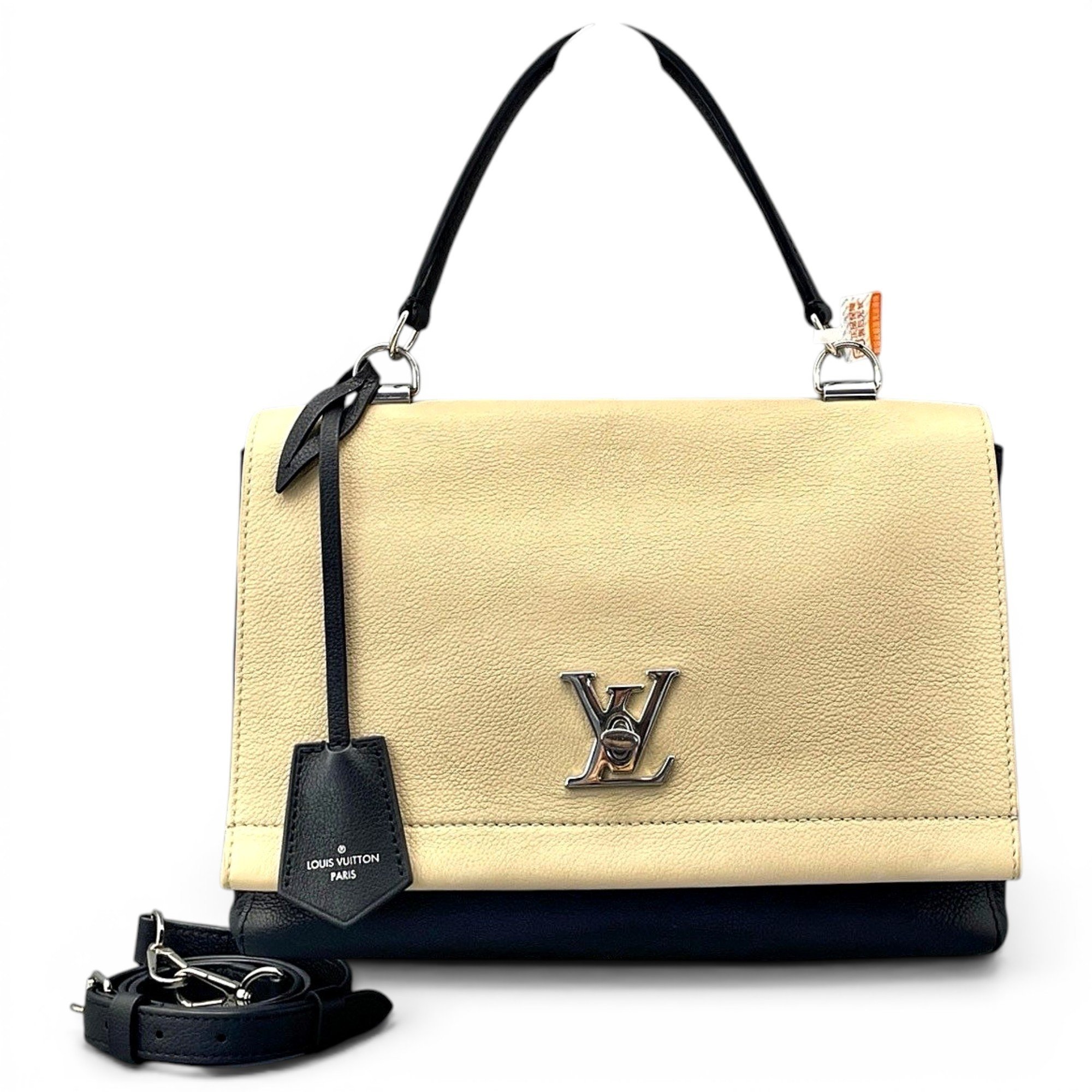 Lockme leather handbag