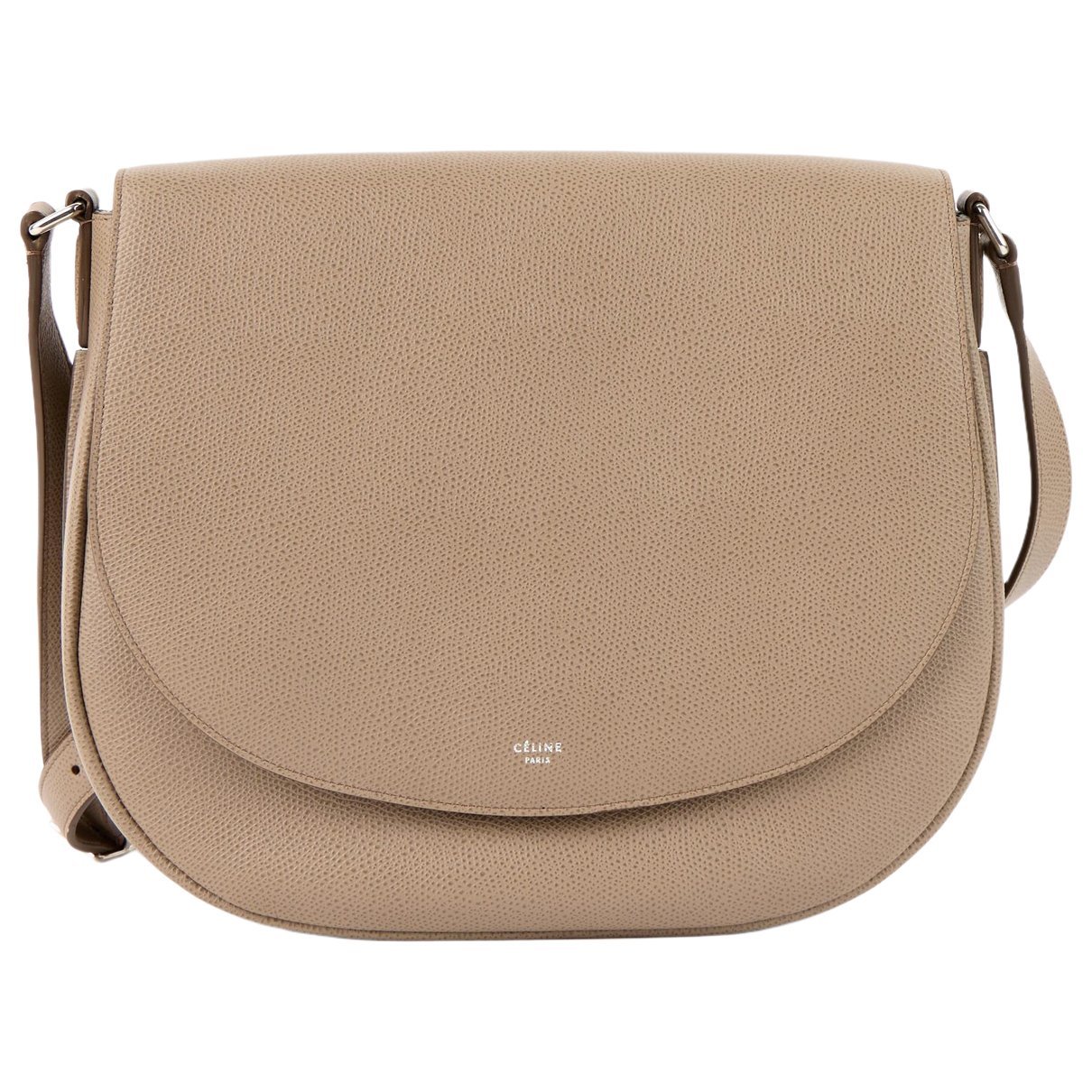 Trotteur leather crossbody bag