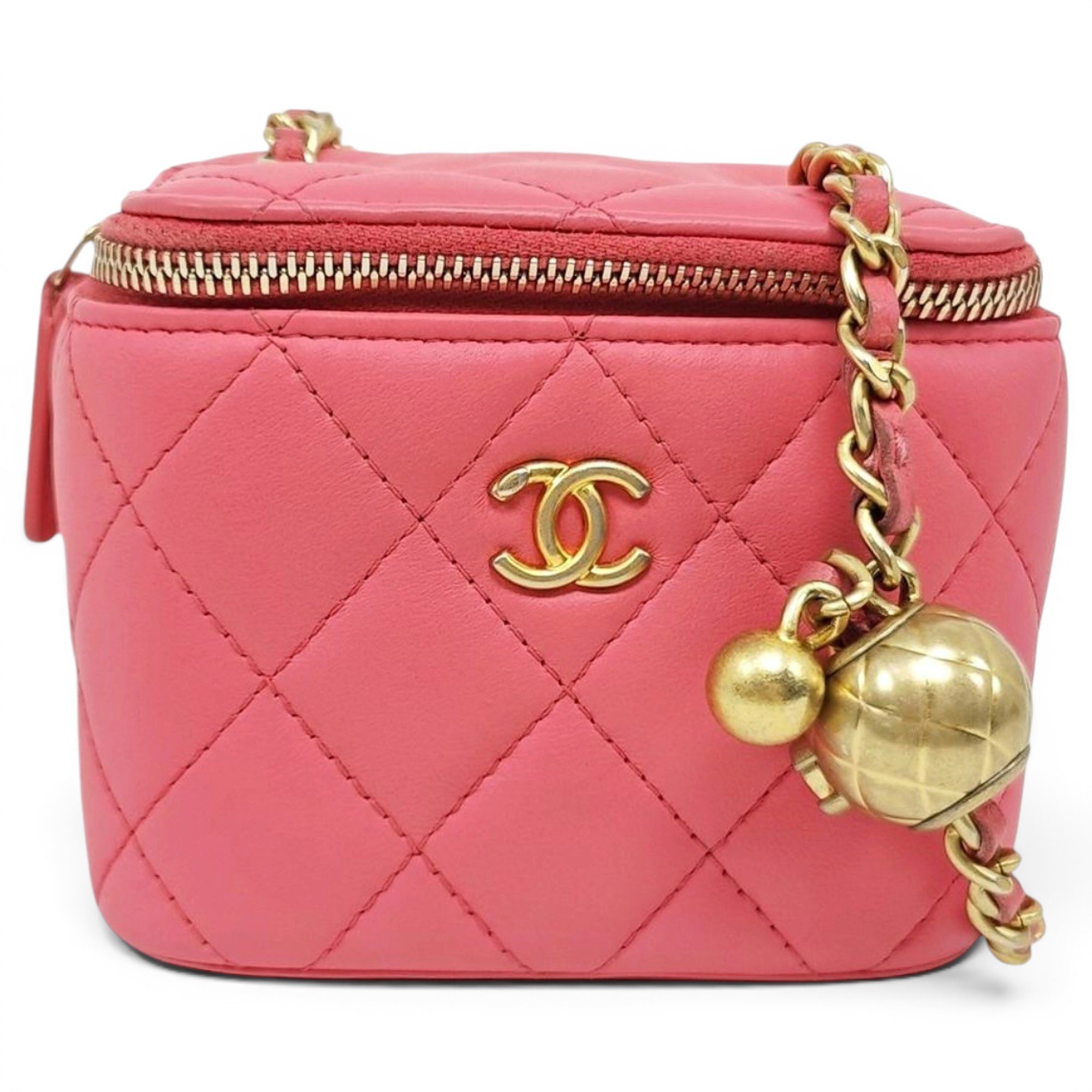 Vanity leather mini bag
