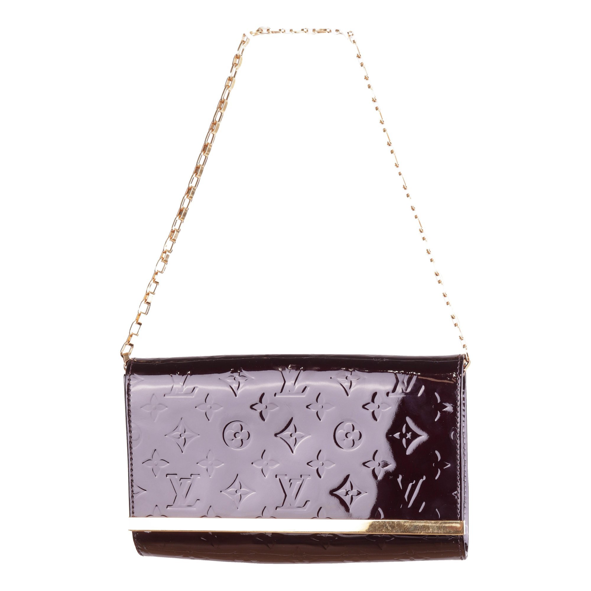 Ana patent leather handbag