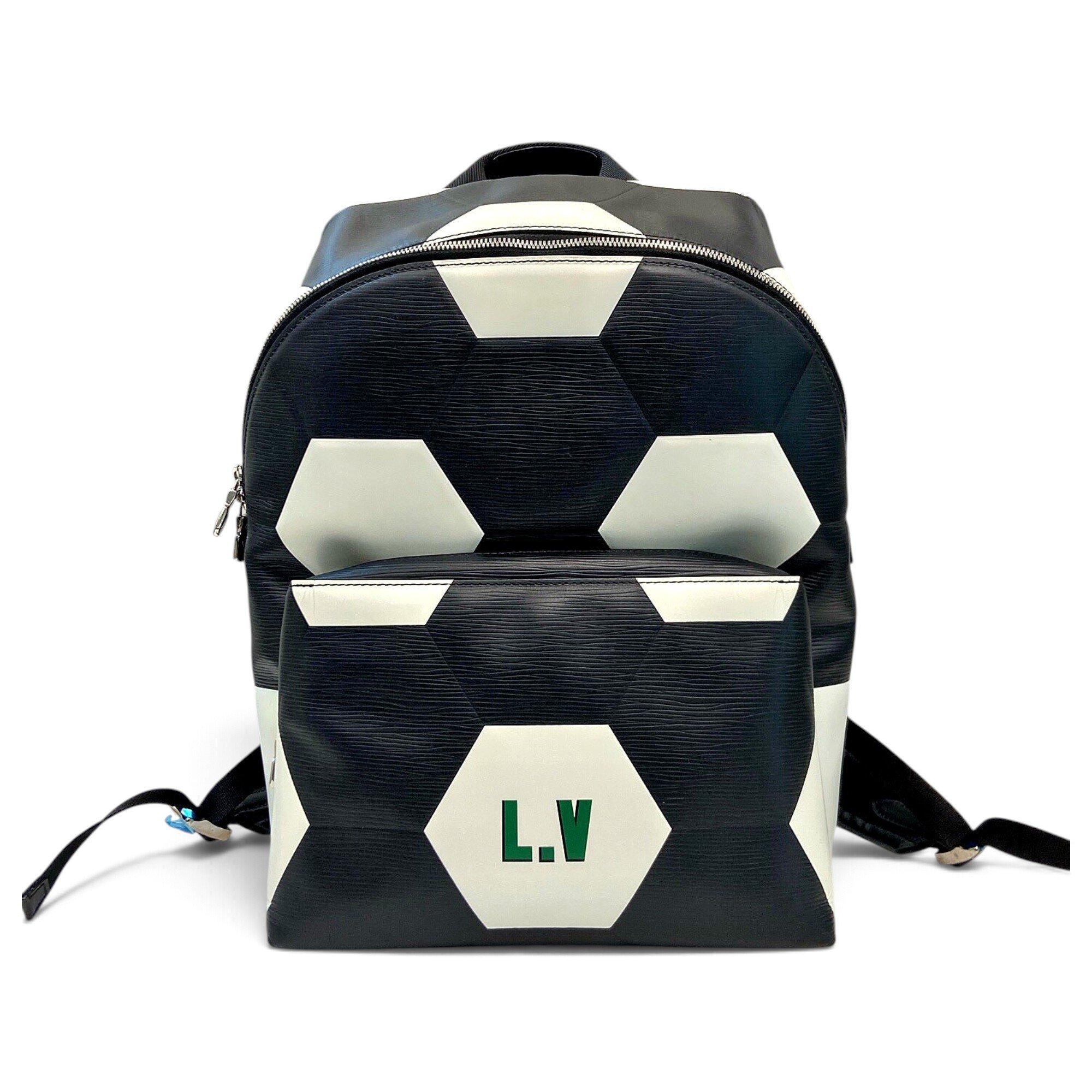 Leather backpack