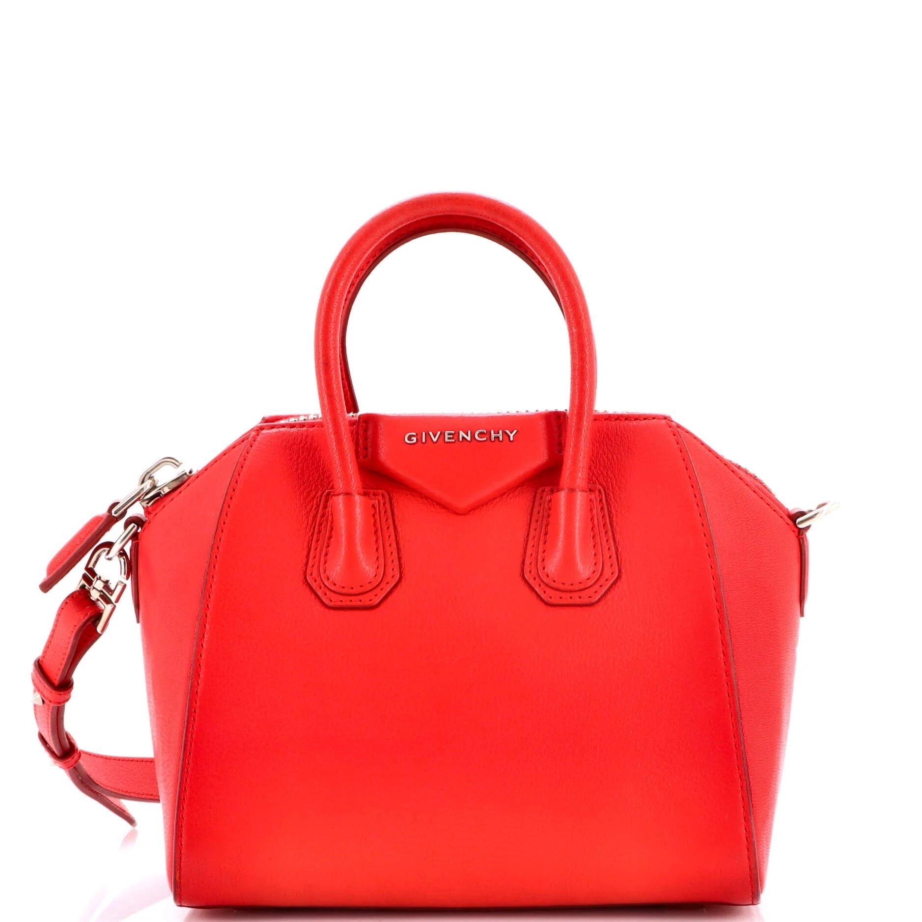 Leather crossbody bag